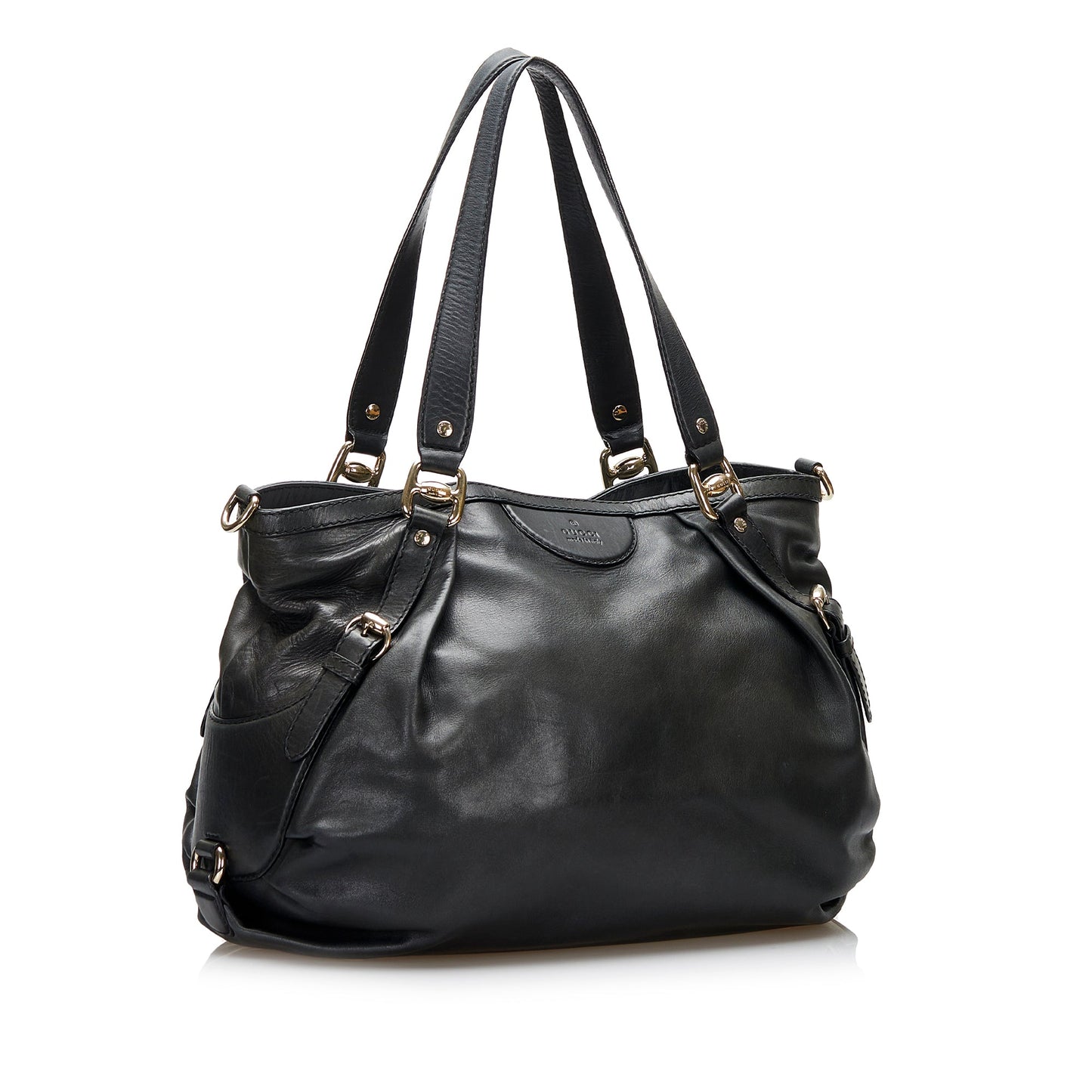 Gucci Leather Bridle Satchel
