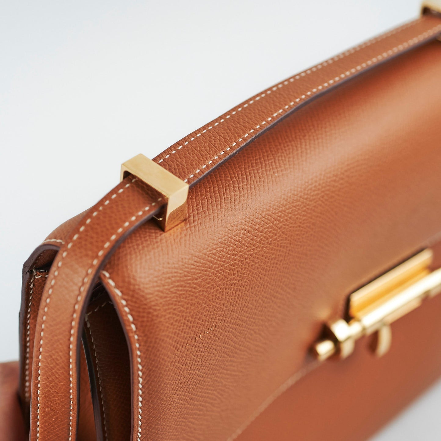 Hermes Verrou 21 Epsom Gold - Y Stamp
