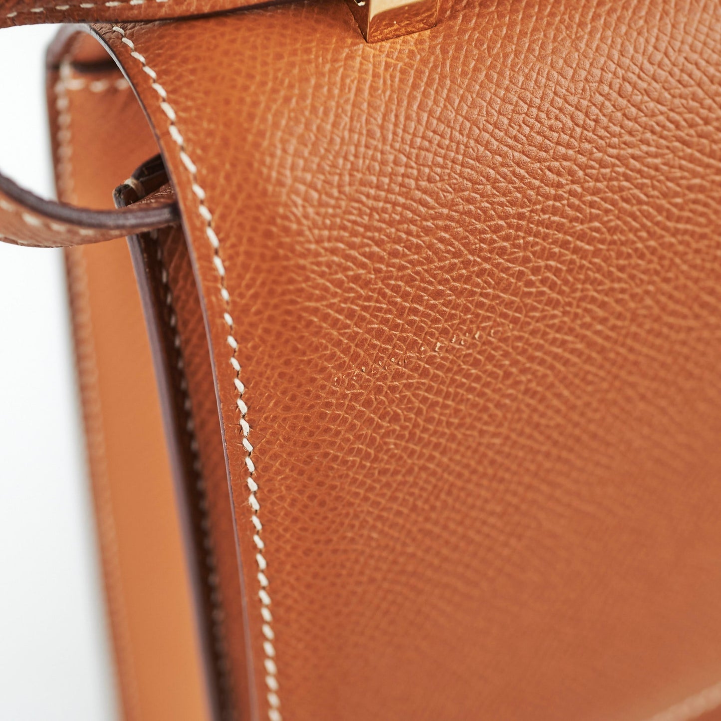 Hermes Verrou 21 Epsom Gold - Y Stamp