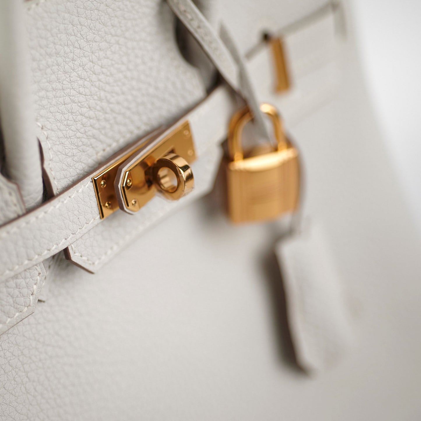 Hermes Birkin 25 Togo Gris Pale