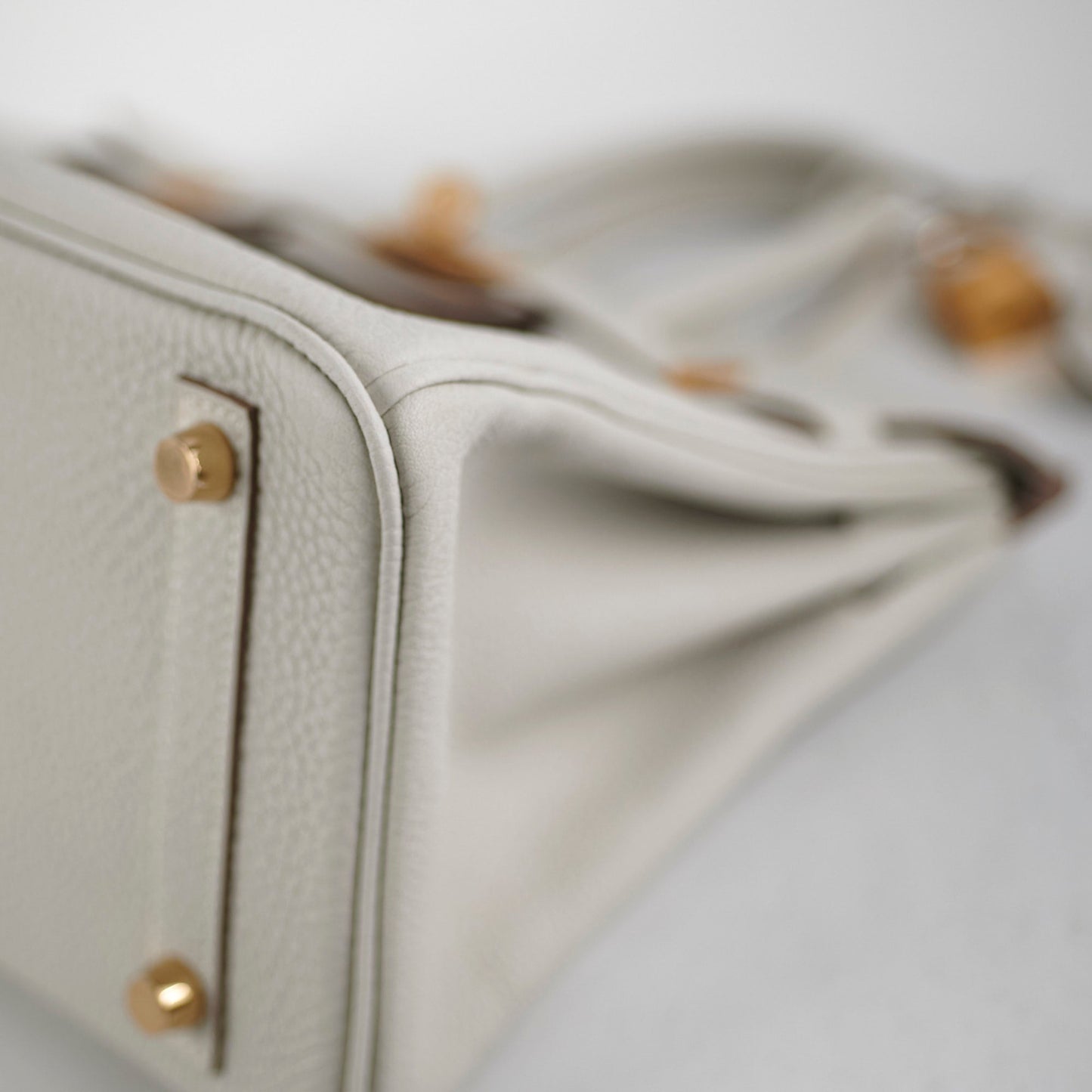 Hermes Birkin 25 Togo Gris Pale