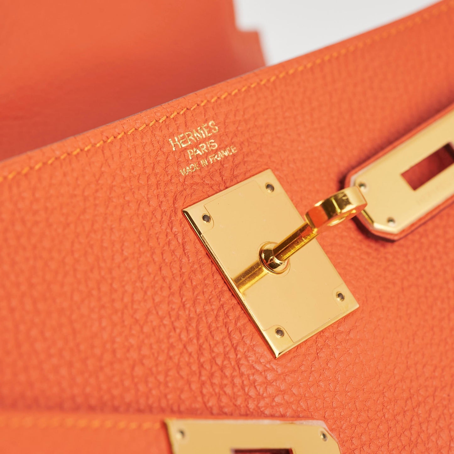 Hermes Kelly 32 Feu T Stamp
