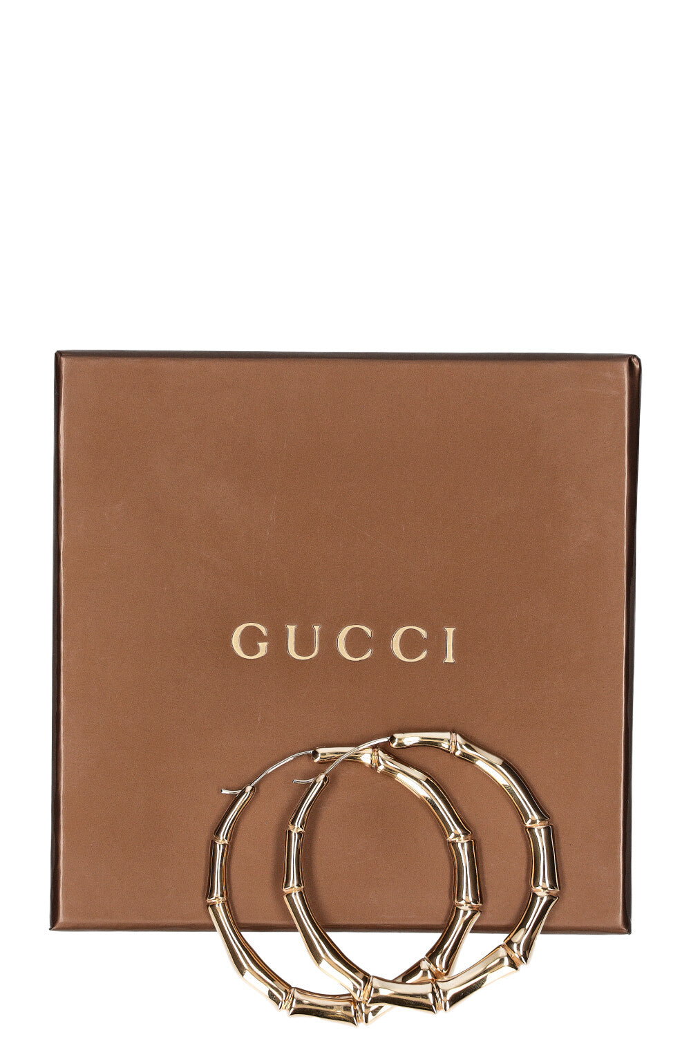 GUCCI Bamboo Earrings 18K Gold