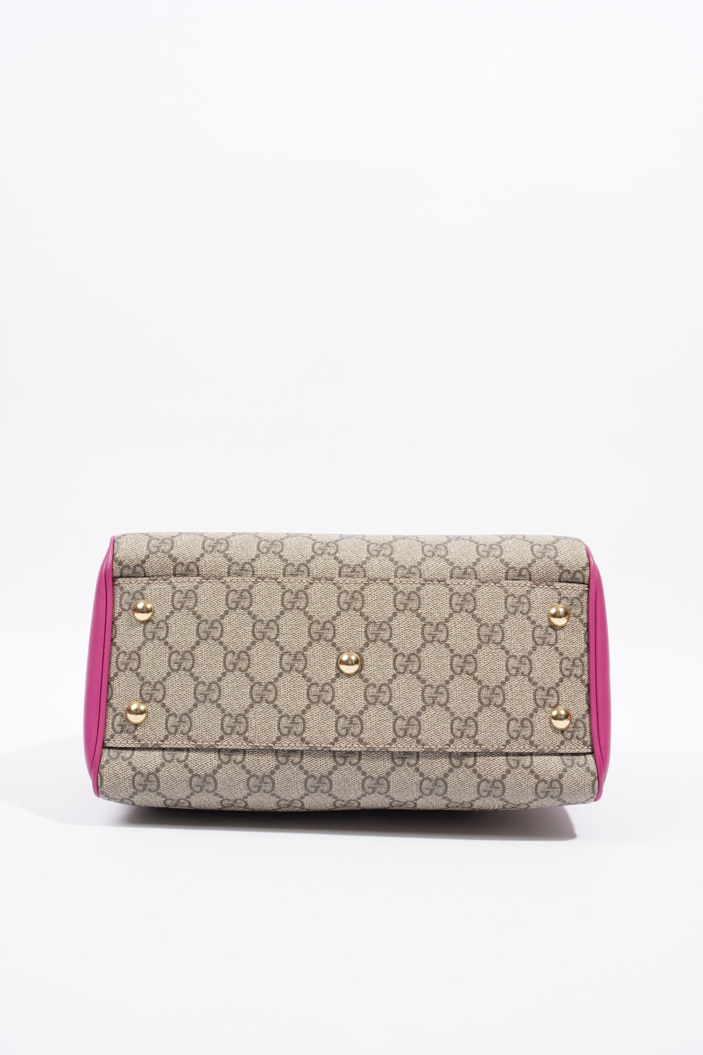 Gucci Boston Bag Monogram Canvas Small