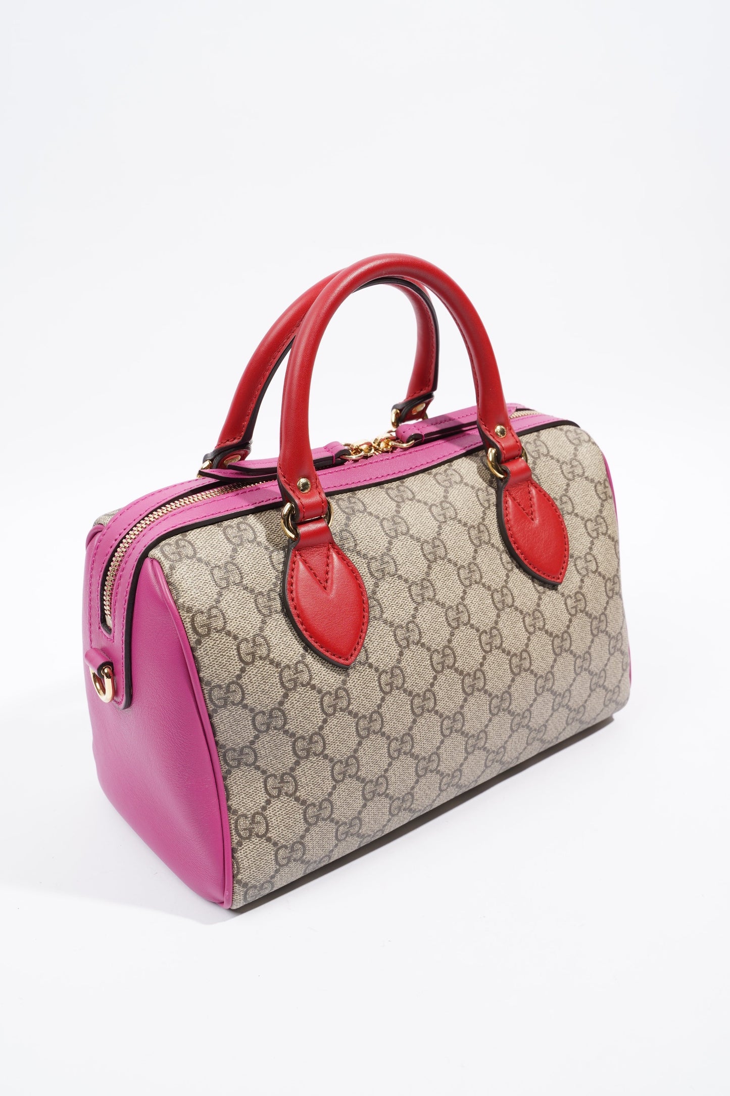 Gucci Boston Bag Monogram Canvas Small