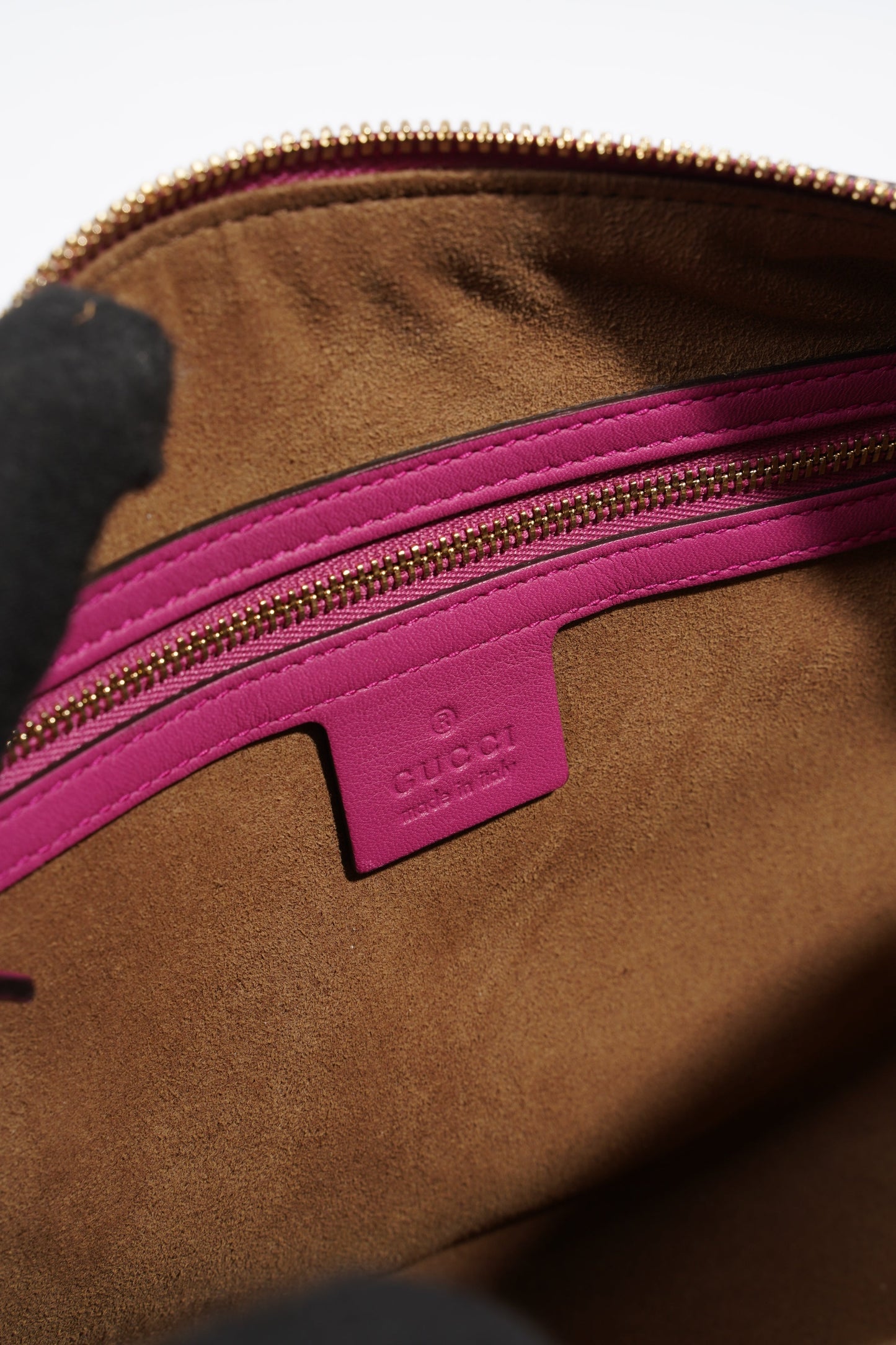 Gucci Boston Bag Monogram Canvas Small