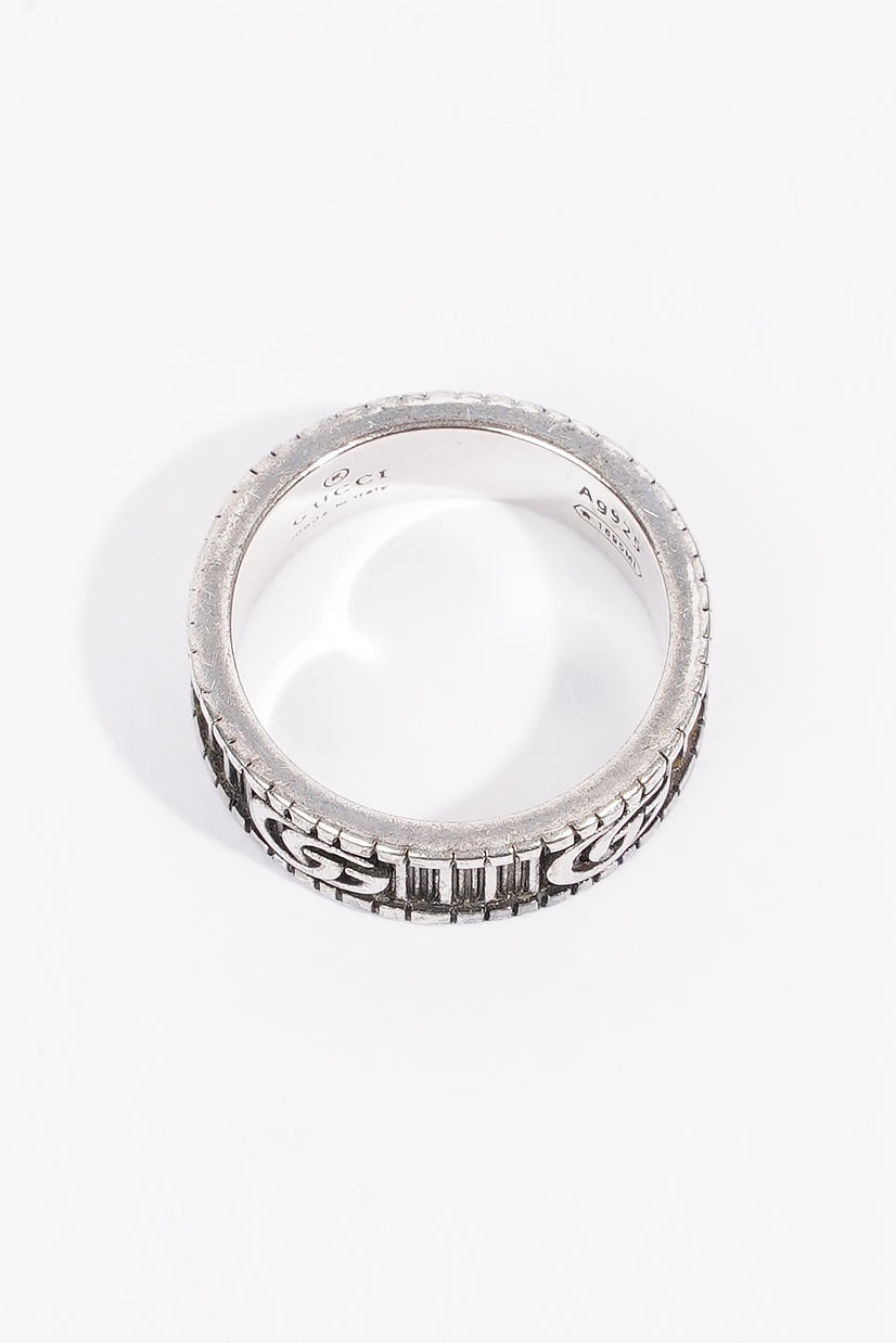 Gucci GG Marmont Ring Silver Silver Sterling 10
