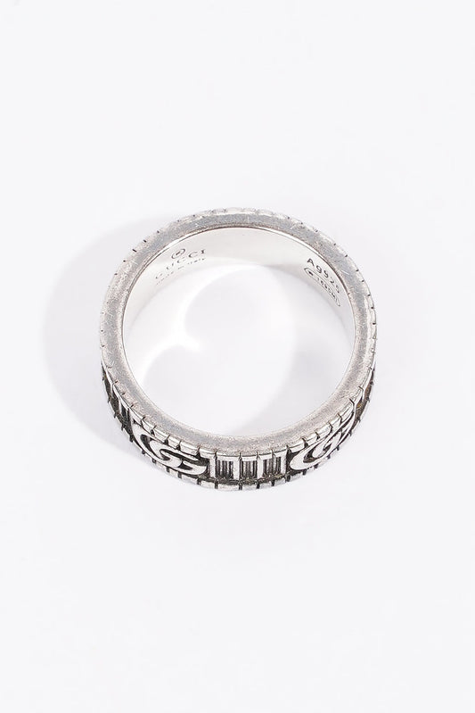 Gucci GG Marmont Ring Silver Silver Sterling 10