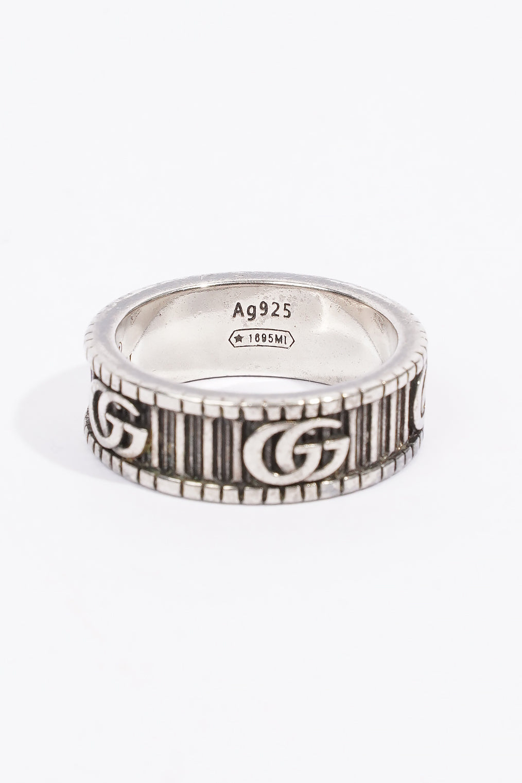 Gucci GG Marmont Ring Silver Silver Sterling 10