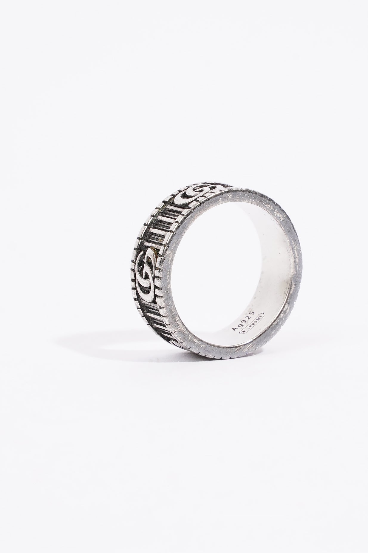 Gucci GG Marmont Ring Silver Silver Sterling 10