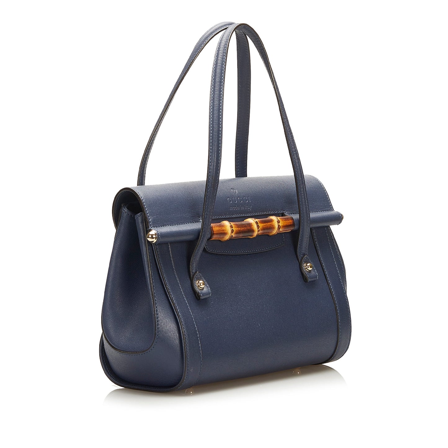 Gucci Bamboo Bullet Top Handle HandBag
