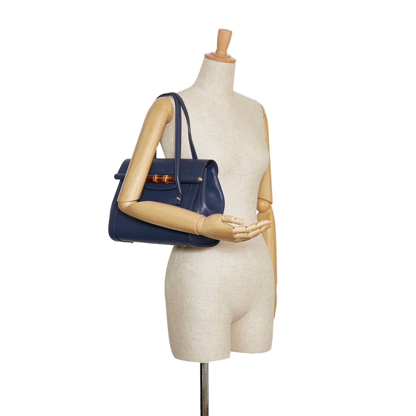 Gucci Bamboo Bullet Top Handle HandBag