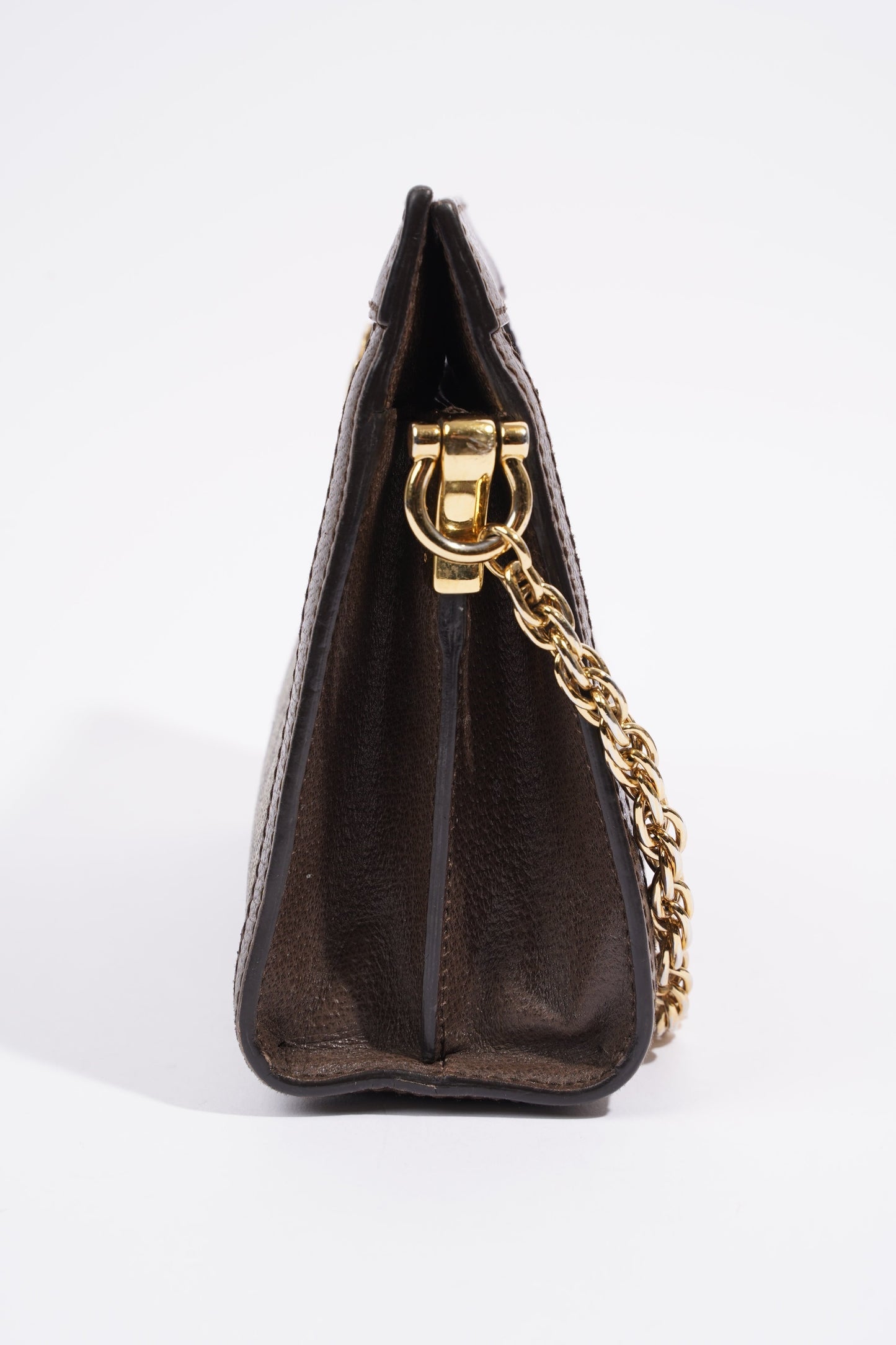Gucci Ophidia GG Beige And Ebony GG Supreme Coated Canvas Small