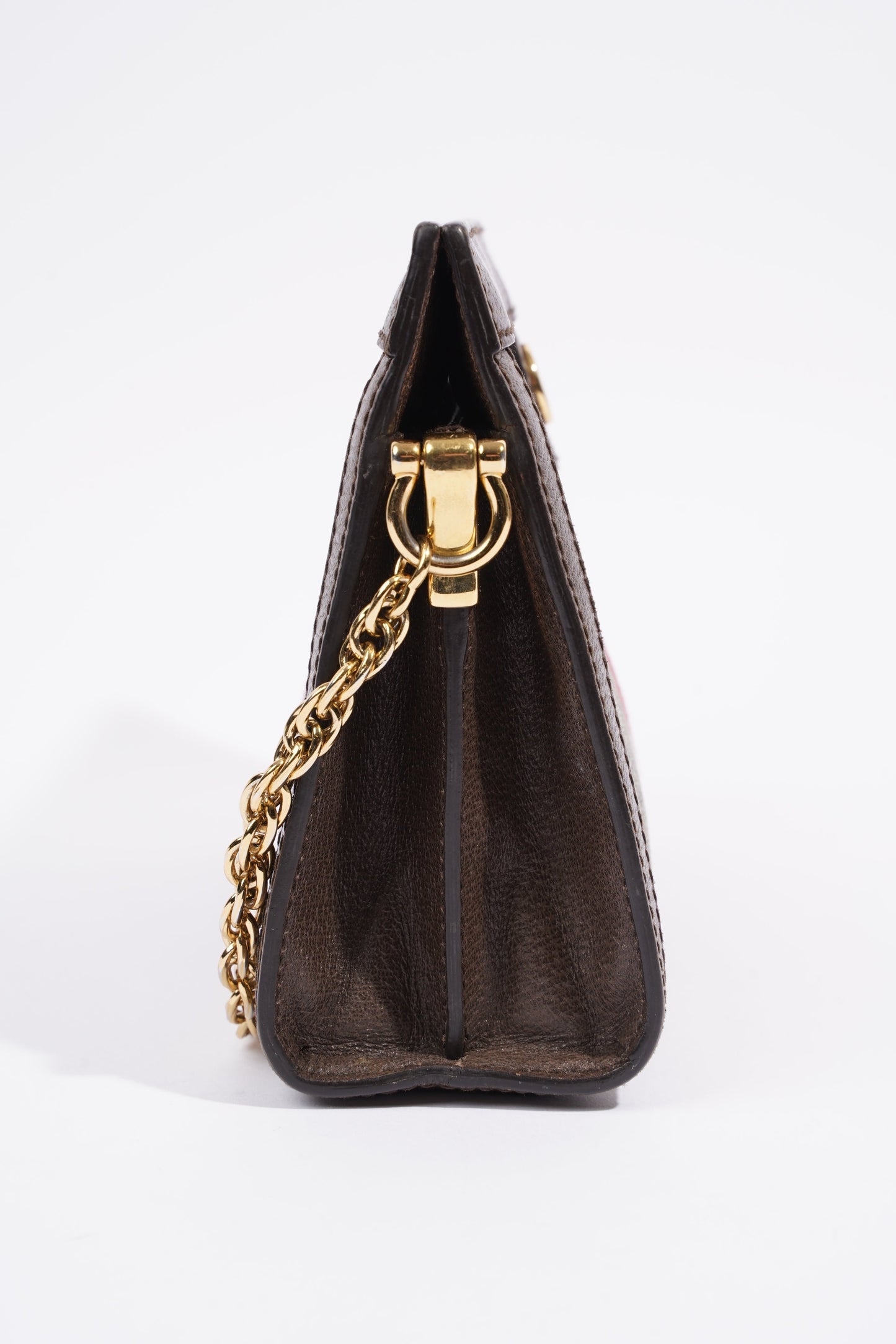 Gucci Ophidia GG Beige And Ebony GG Supreme Coated Canvas Small