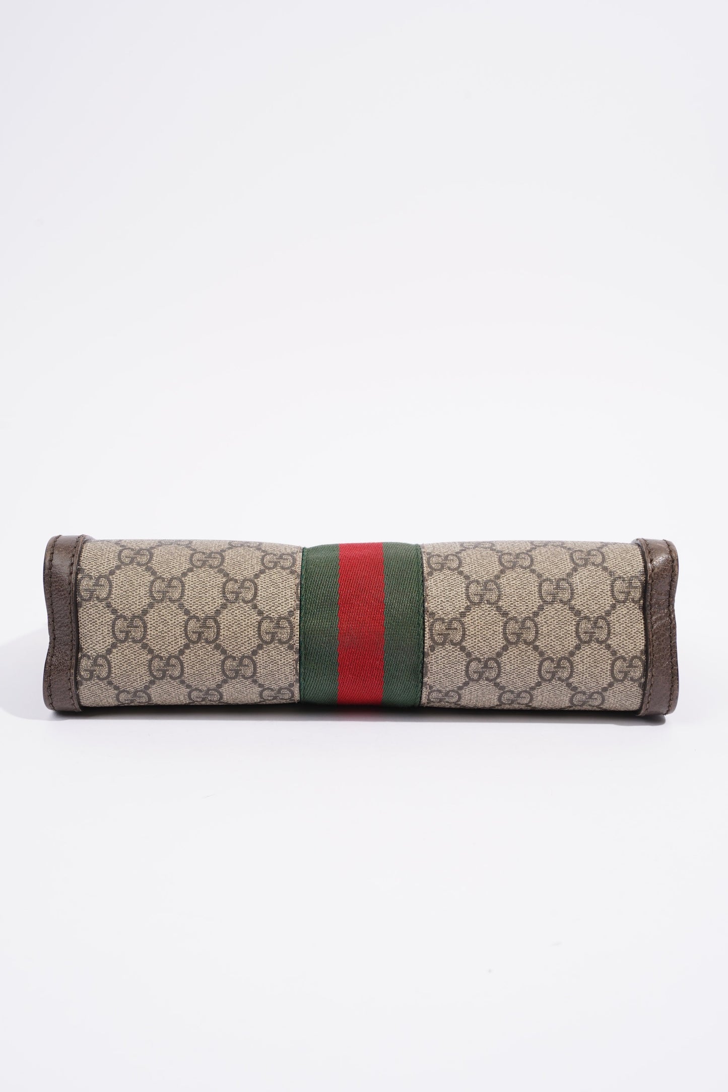 Gucci Ophidia GG Beige And Ebony GG Supreme Coated Canvas Small