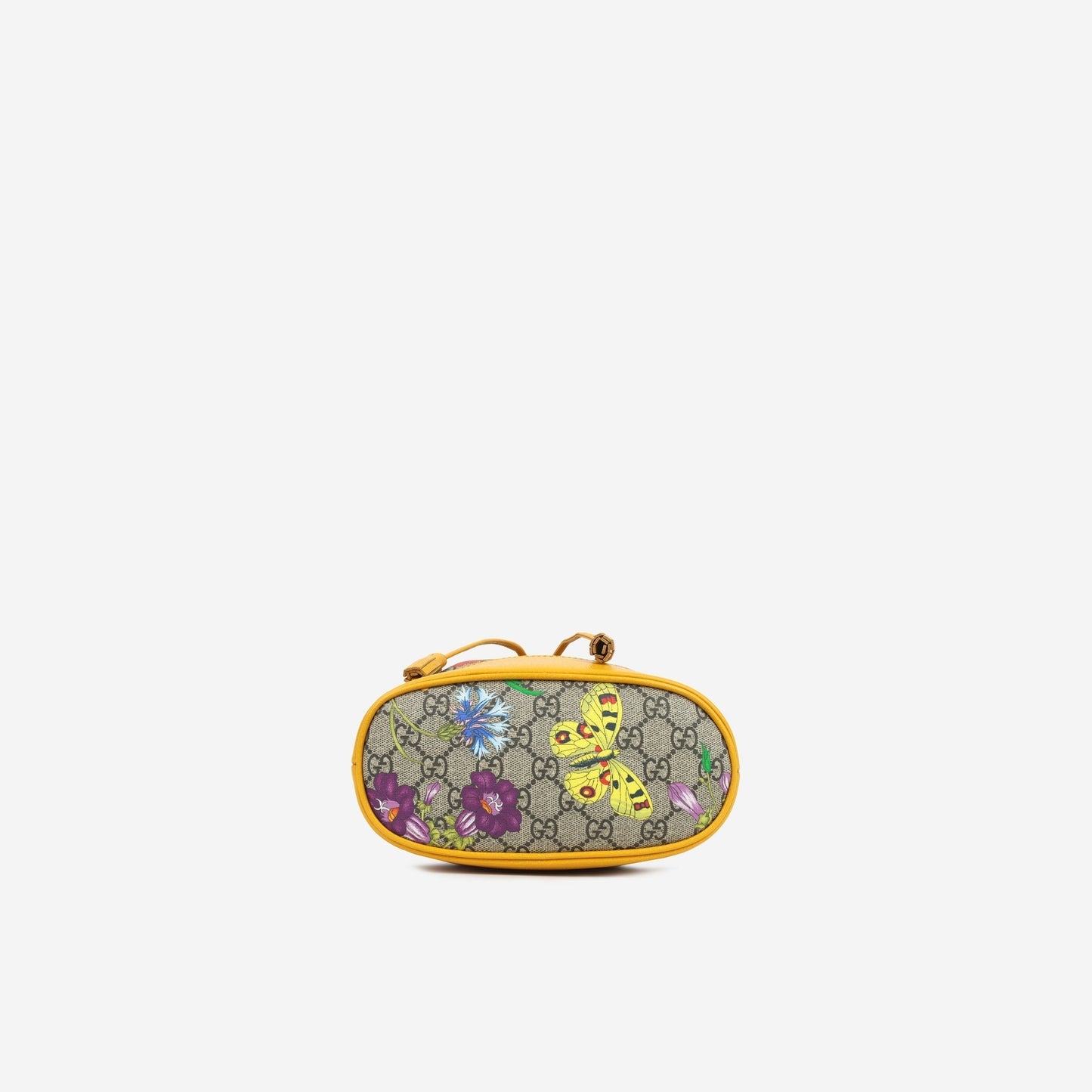 Gucci Ophidia Bucket Bag - Flora Canvas / Yellow (NWT)