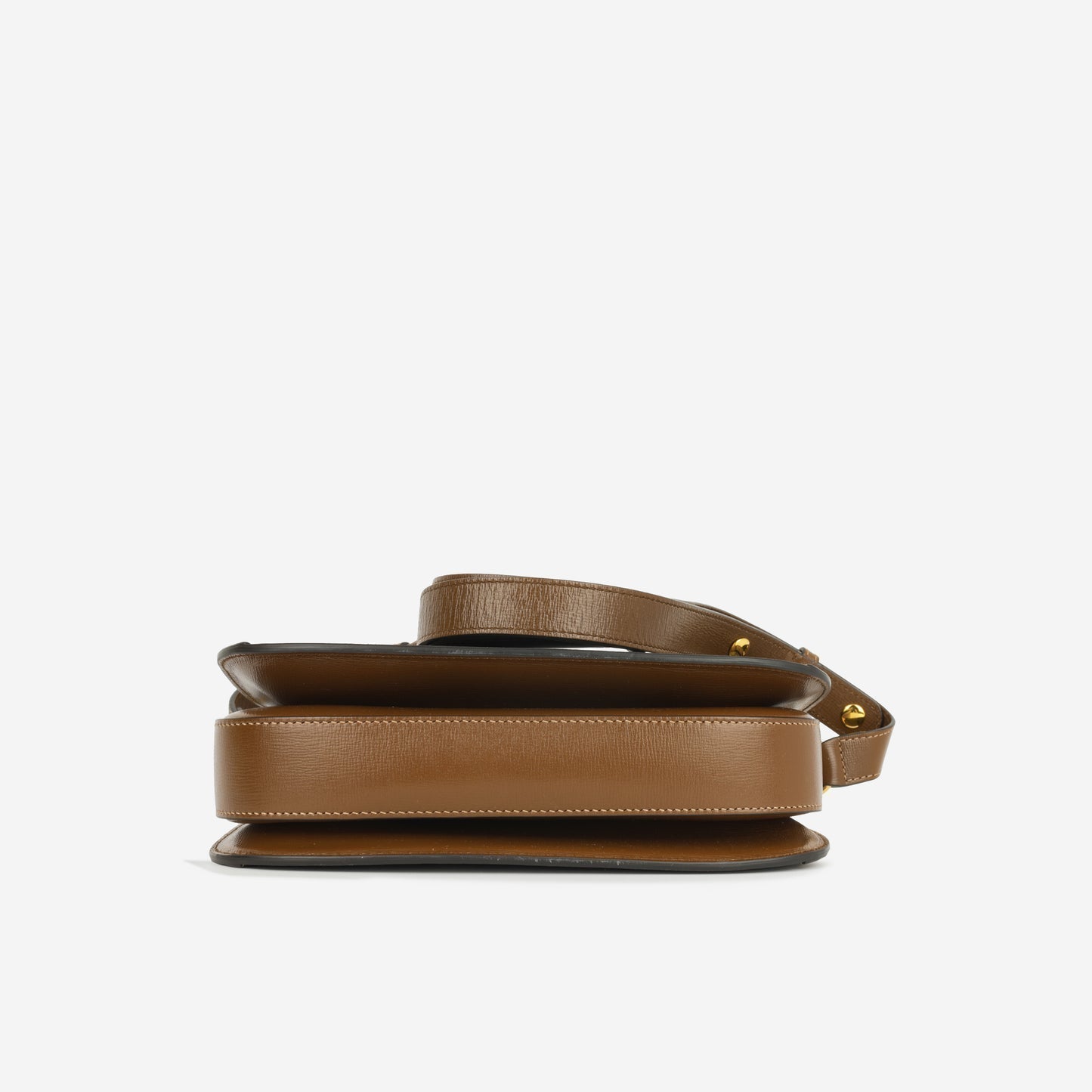 Gucci Gucci - Small Horsebit Crossbody 1955 - Beige/Dark brown GG Supreme canvas GHW -