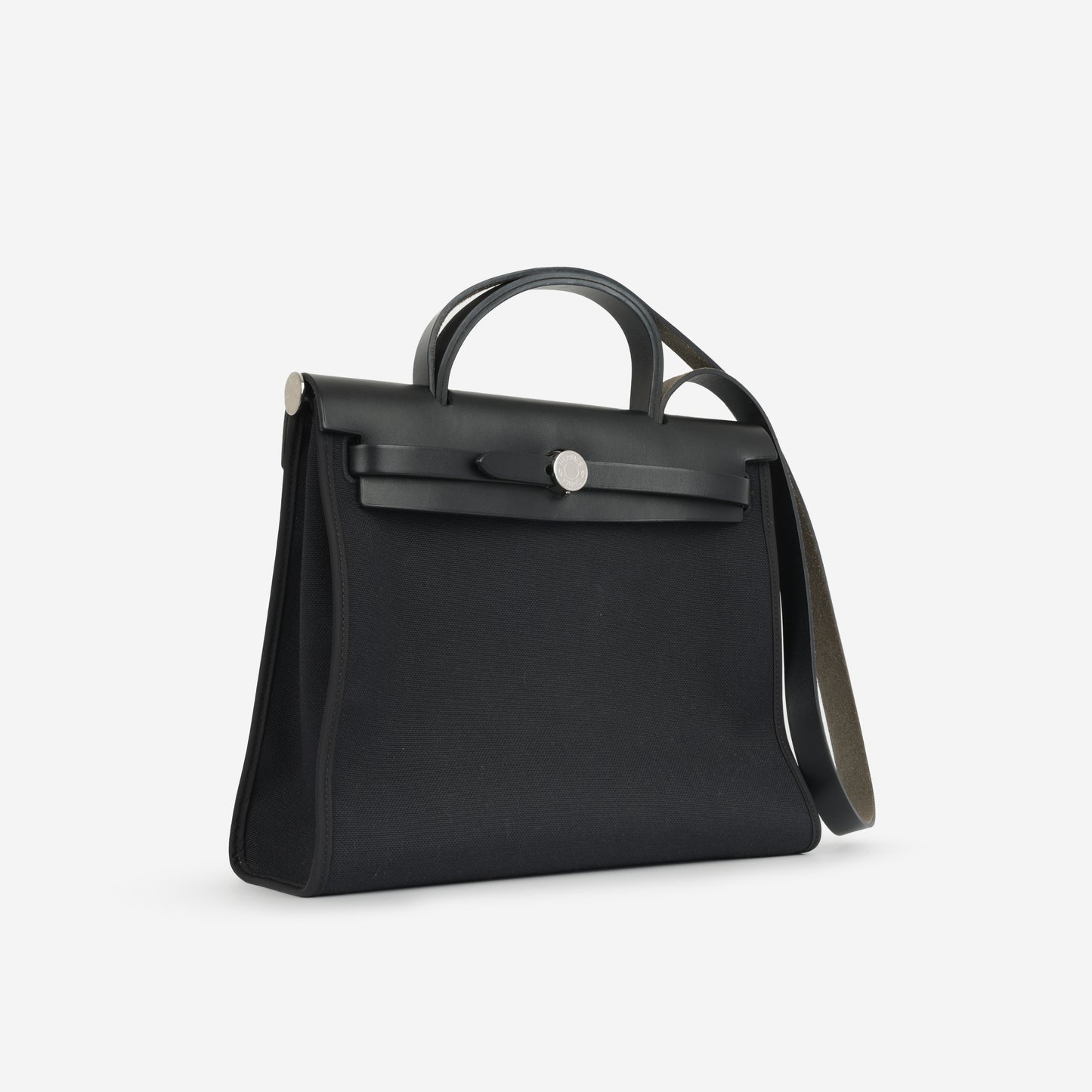 Hermès Hermes - Herbag 31 - Noir Canvas / Hunter PHW - 2020 -