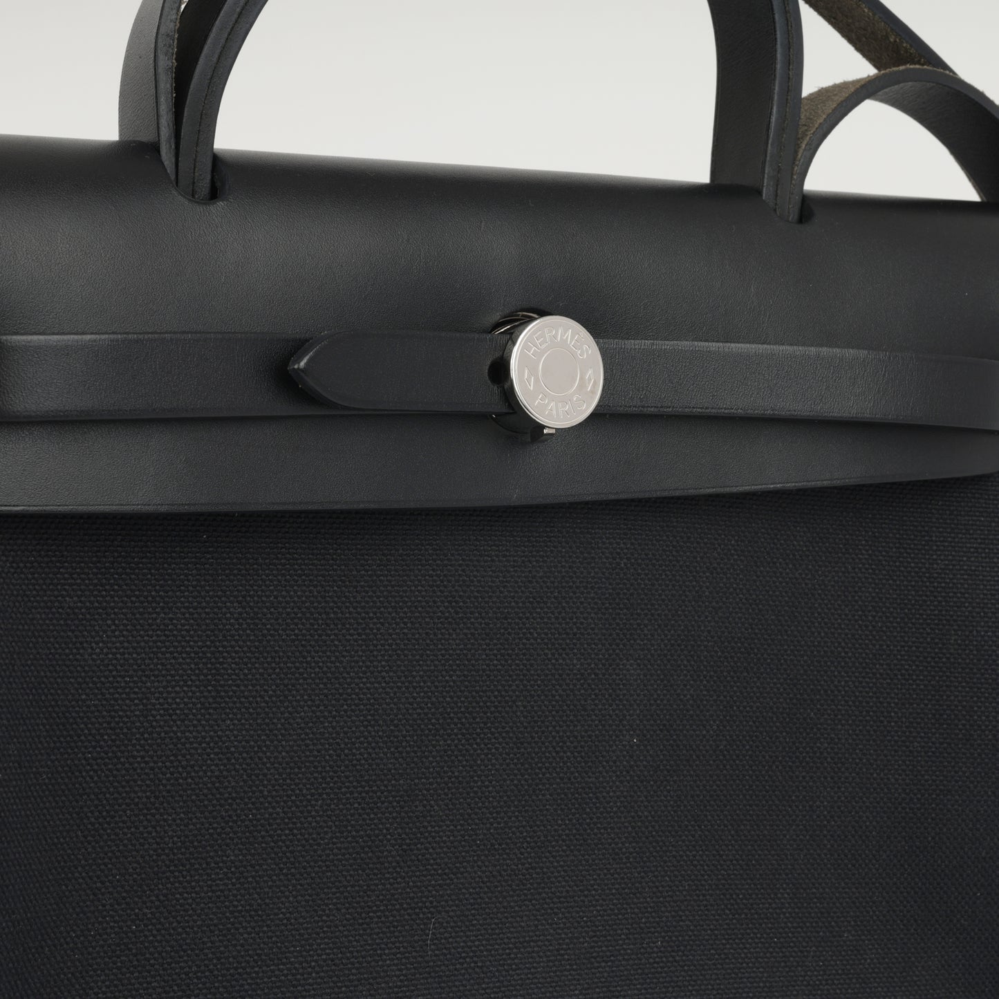 Hermès Hermes - Herbag 31 - Noir Canvas / Hunter PHW - 2020 -