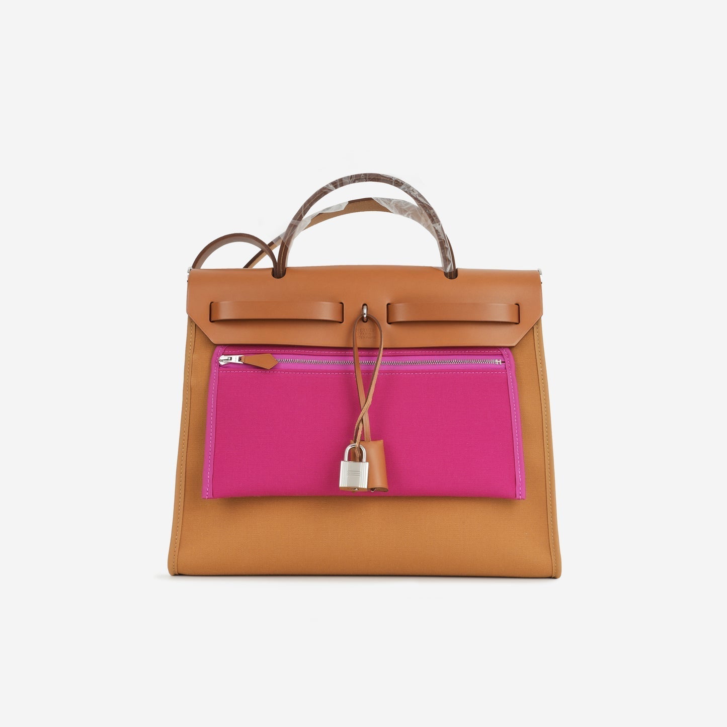 Hermès Hermes - Herbag 31 - Dune / Magnolia Canvas / Fauve Hunter PHW - 2021