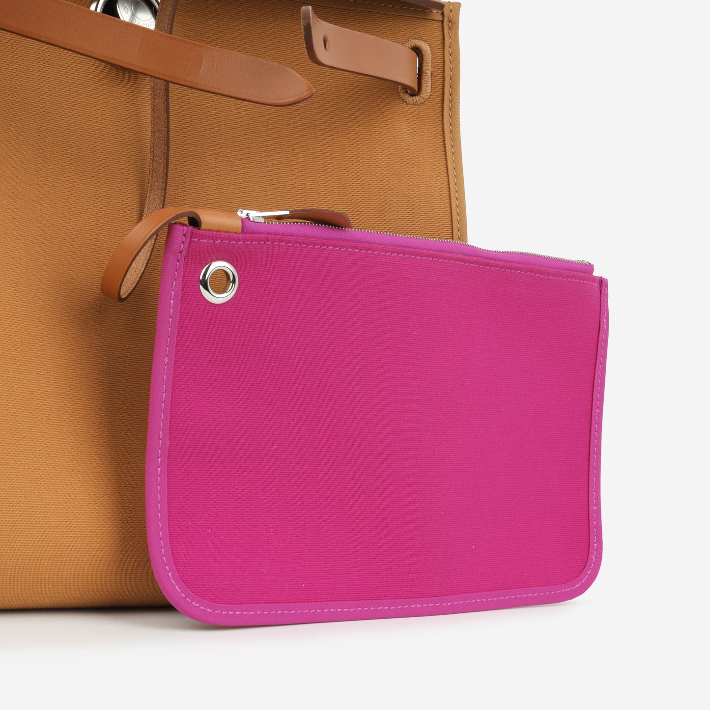 Hermès Hermes - Herbag 31 - Dune / Magnolia Canvas / Fauve Hunter PHW - 2021