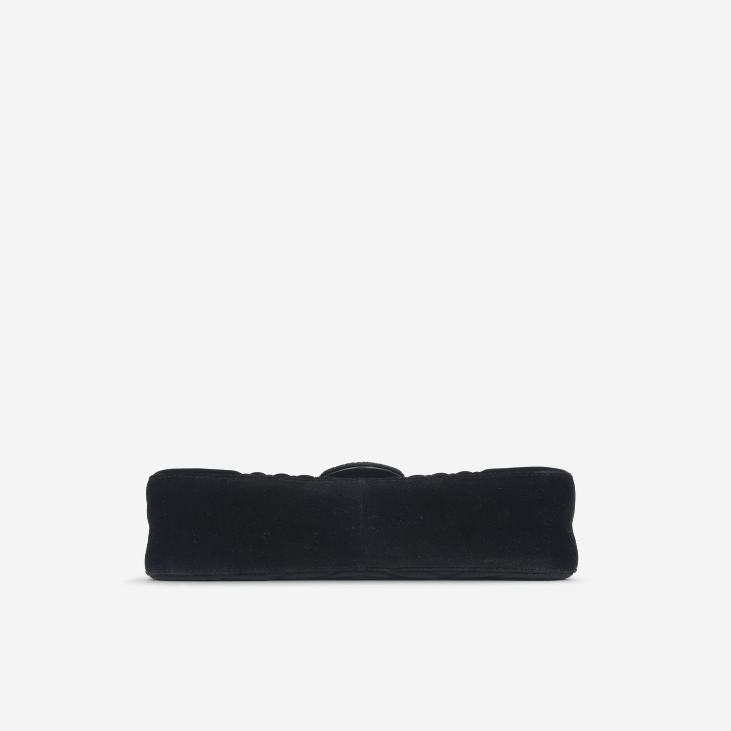 Gucci Gucci - GG Marmont Shoulder Bag - Black Velvet GHW -