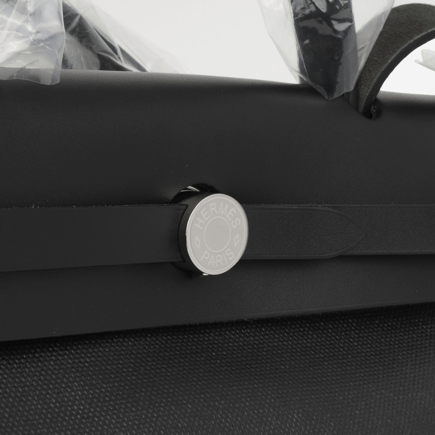 Hermès Hermes - Herbag 31 - Noir Berline Toile PHW - 2024 - Brand New