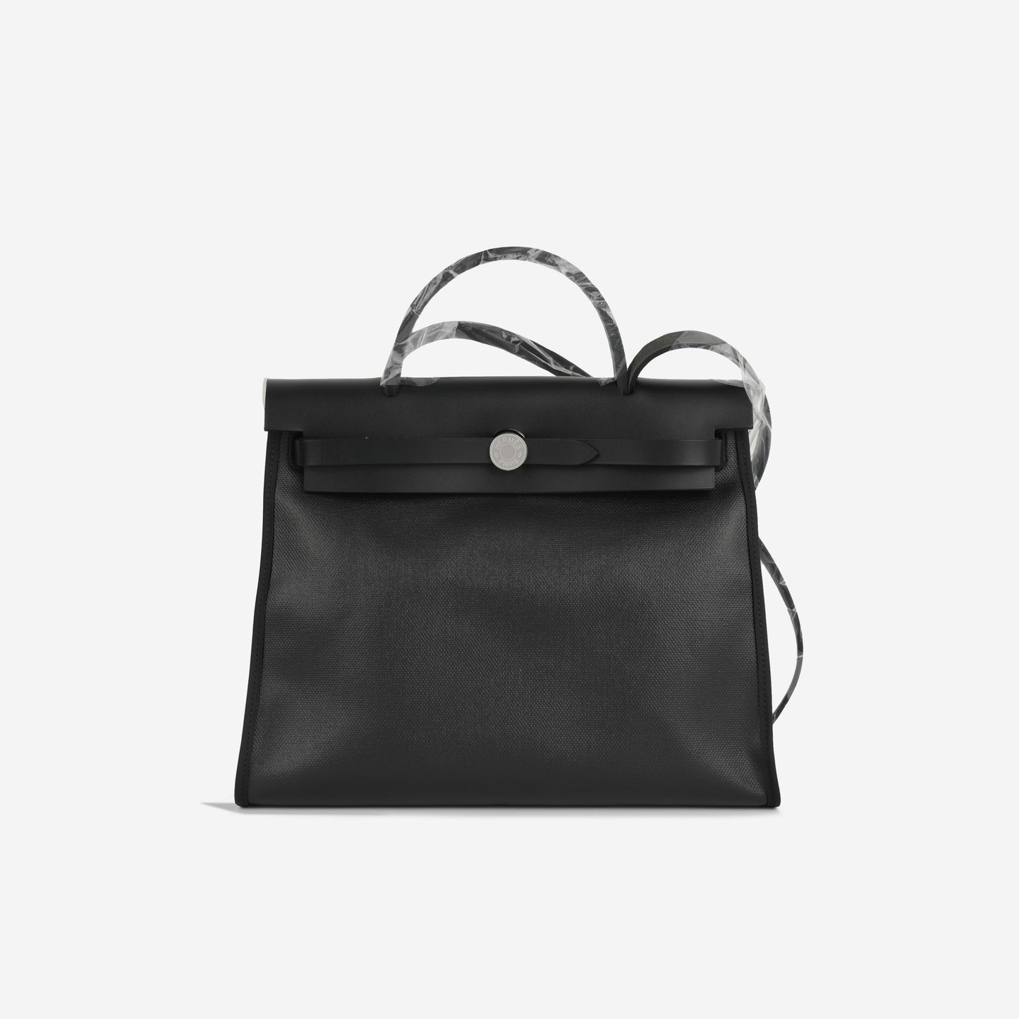 Hermès Hermes - Herbag 31 - Noir Berline Toile PHW - 2024 - Brand New