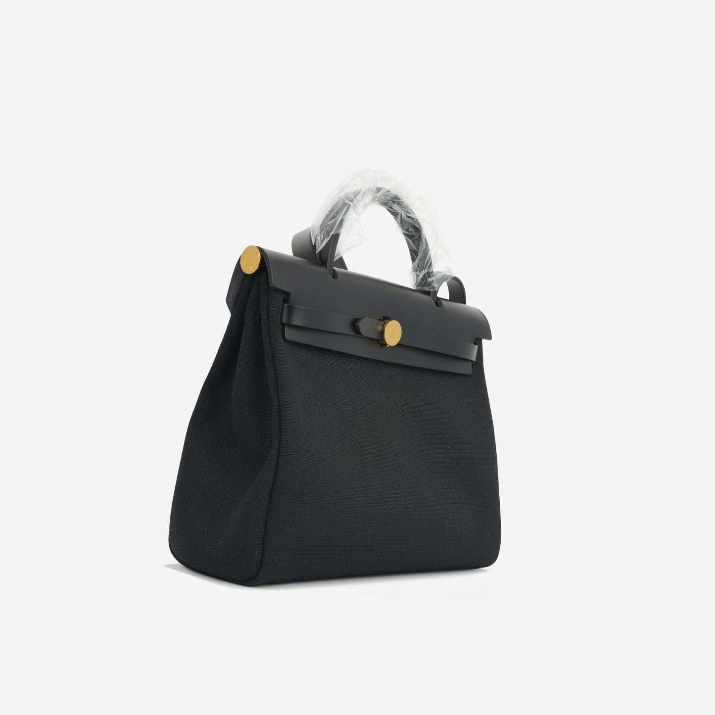 Hermès Hermes Herbag 31 - Noir Canvas / Hunter GHW - Brand New - 2024