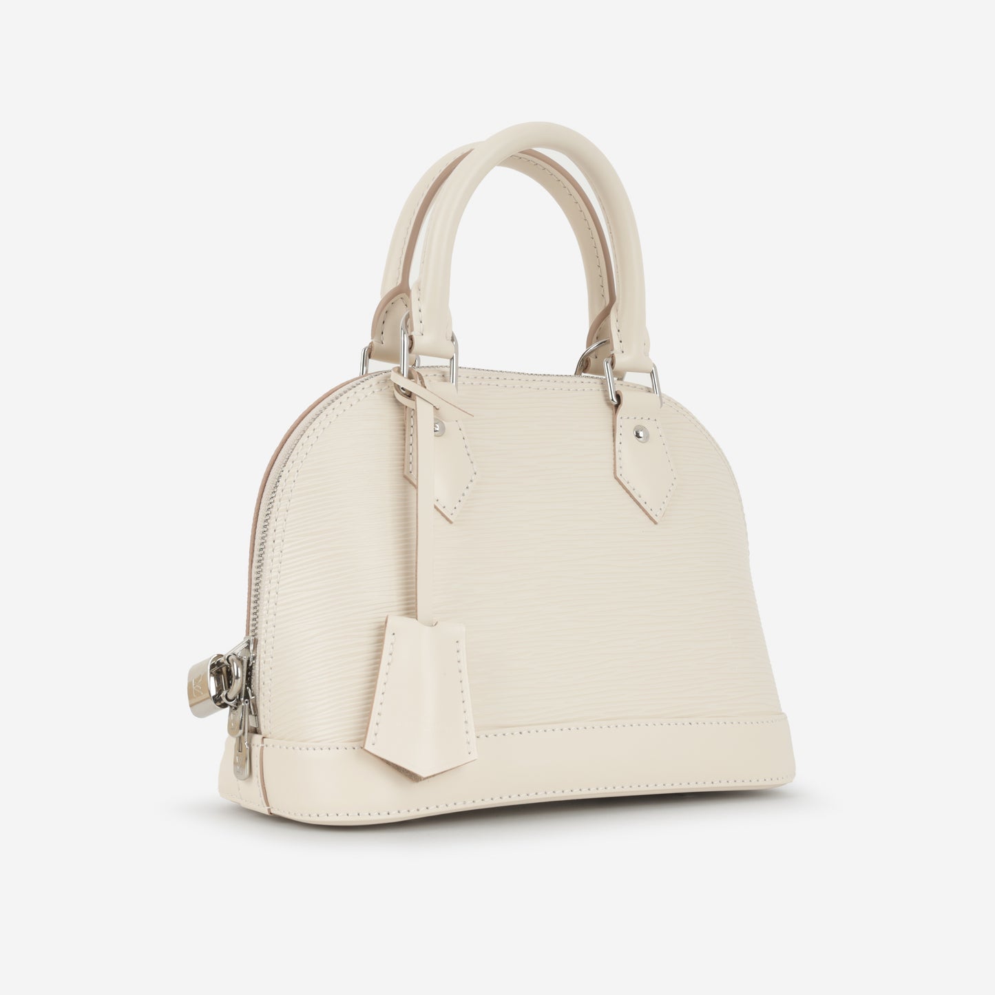 Louis Vuitton - Alma BB - Quartz White Epi Leather SHW - 2022 - Unused