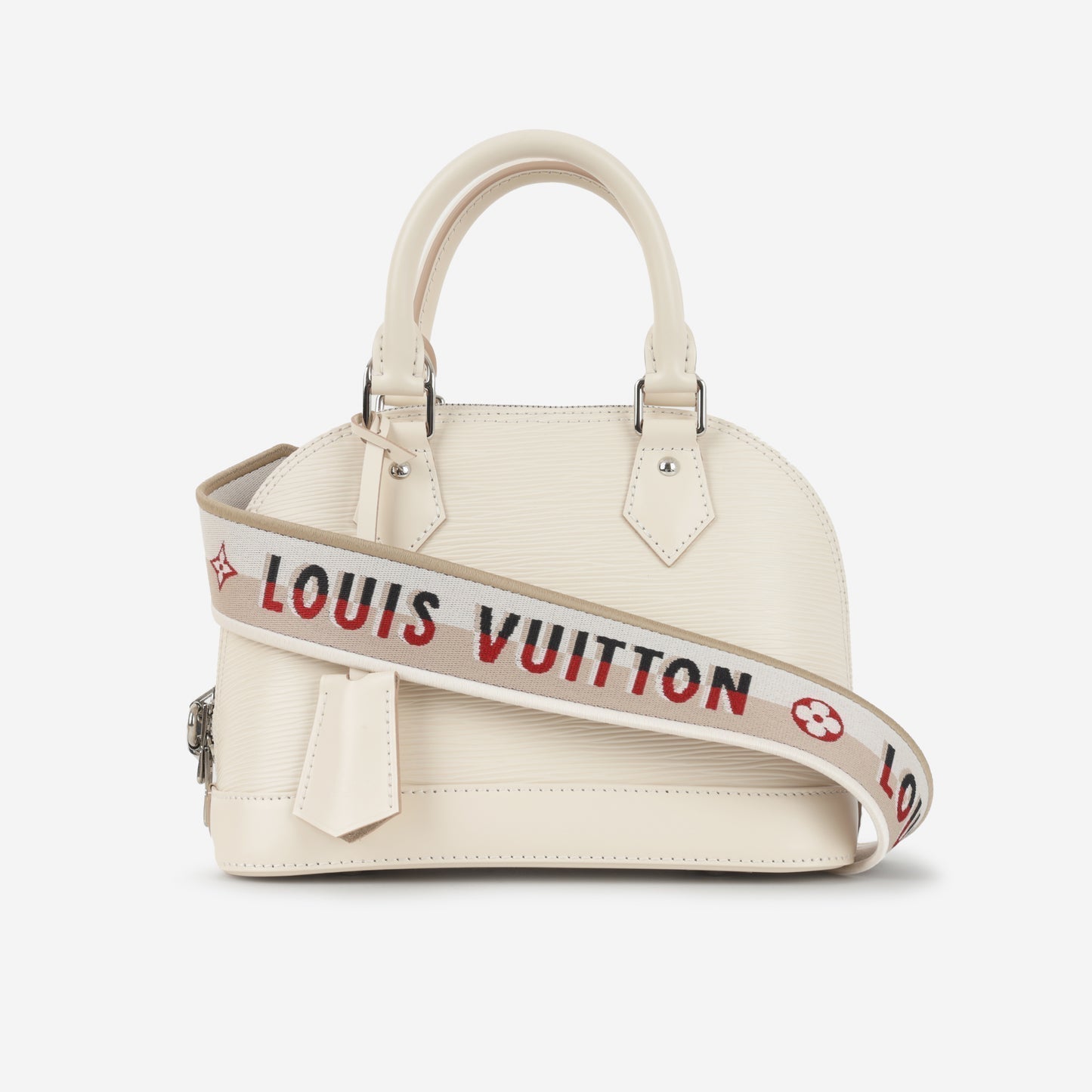 Louis Vuitton - Alma BB - Quartz White Epi Leather SHW - 2022 - Unused