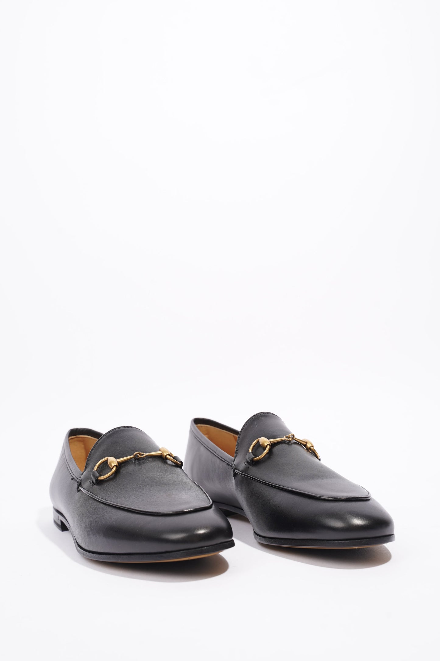 Gucci Jordaan Loafer Black Leather EU 38 UK 5