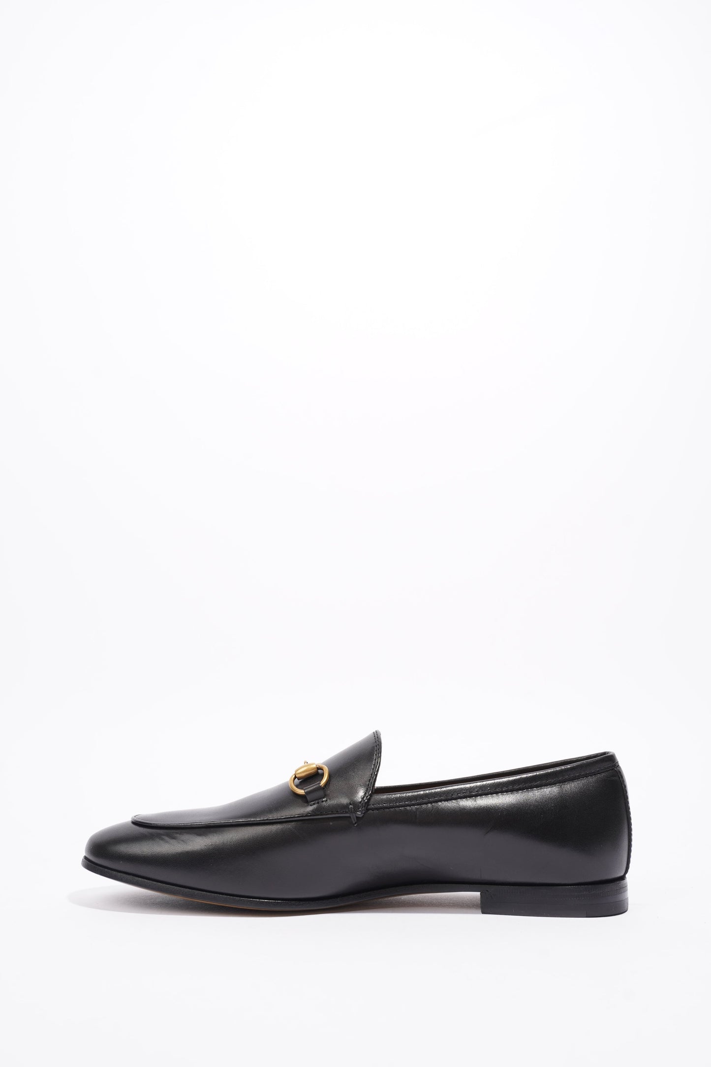 Gucci Jordaan Loafer Black Leather EU 38 UK 5