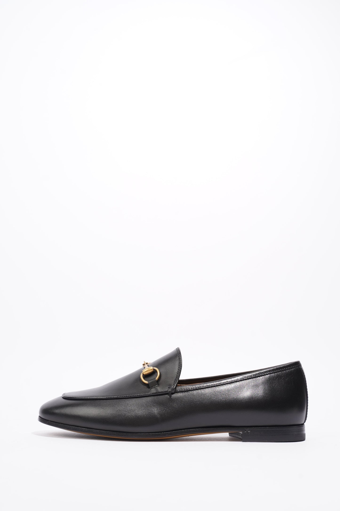 Gucci Jordaan Loafer Black Leather EU 38 UK 5