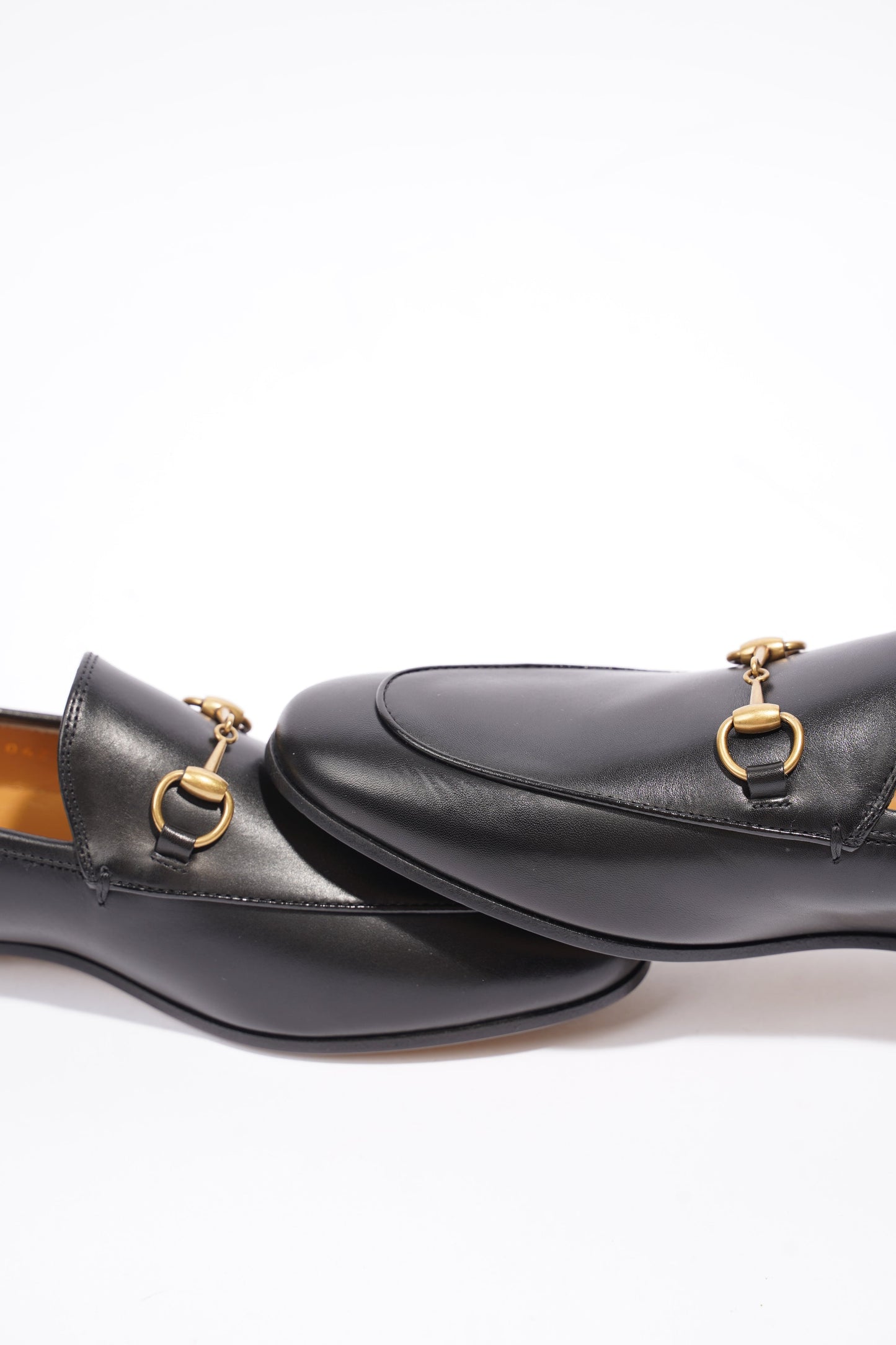 Gucci Jordaan Loafer Black Leather EU 38 UK 5