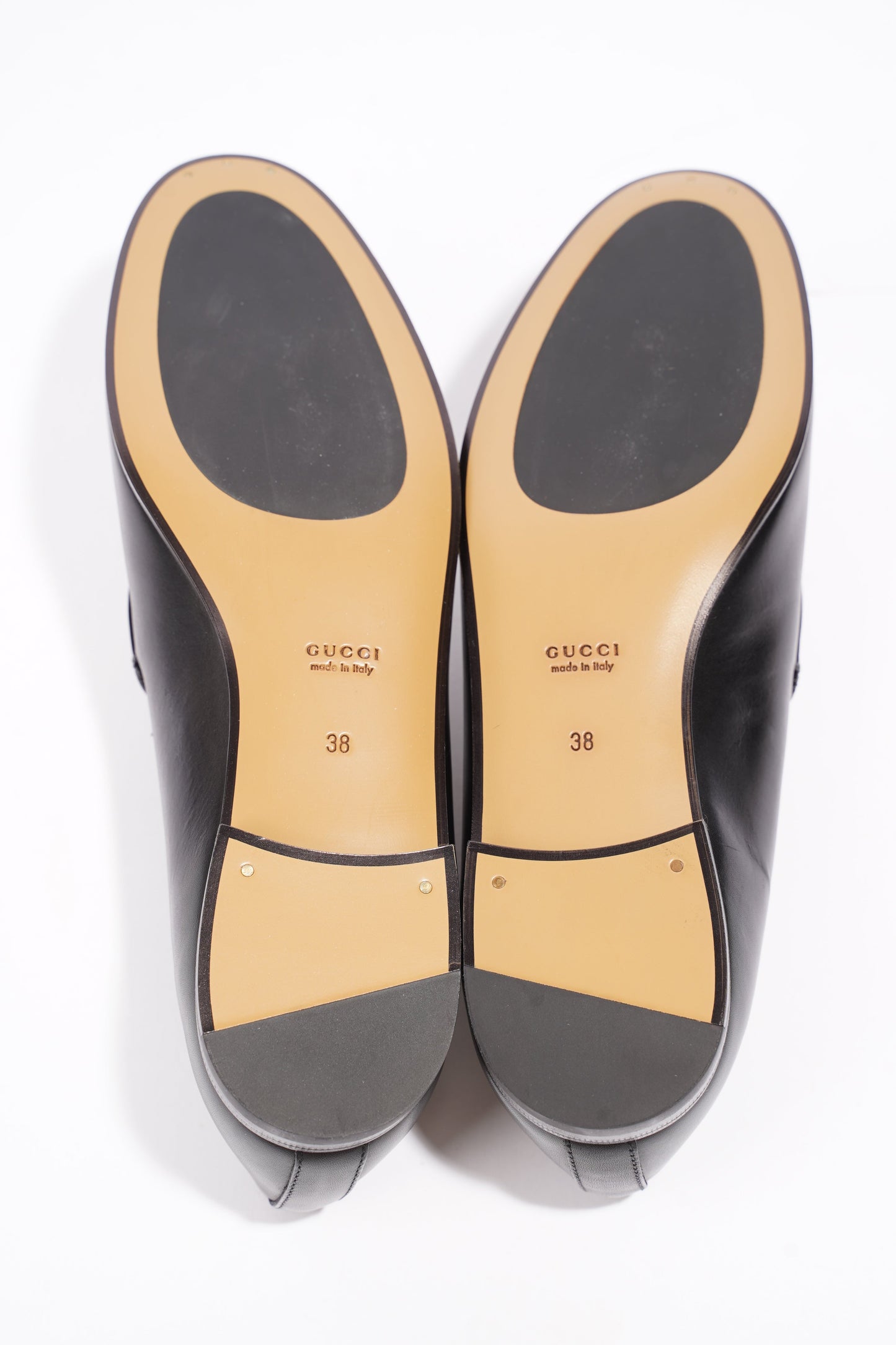 Gucci Jordaan Loafer Black Leather EU 38 UK 5