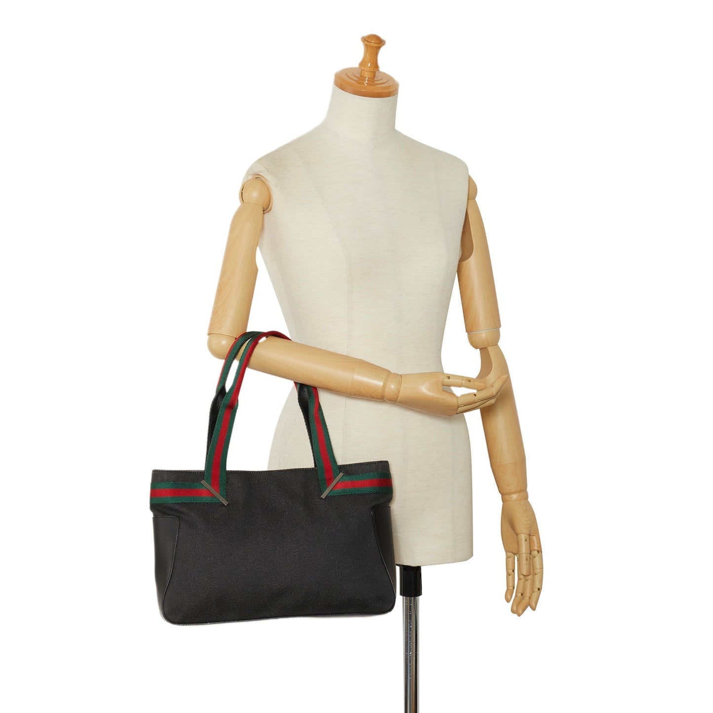 Black Gucci Web Tote