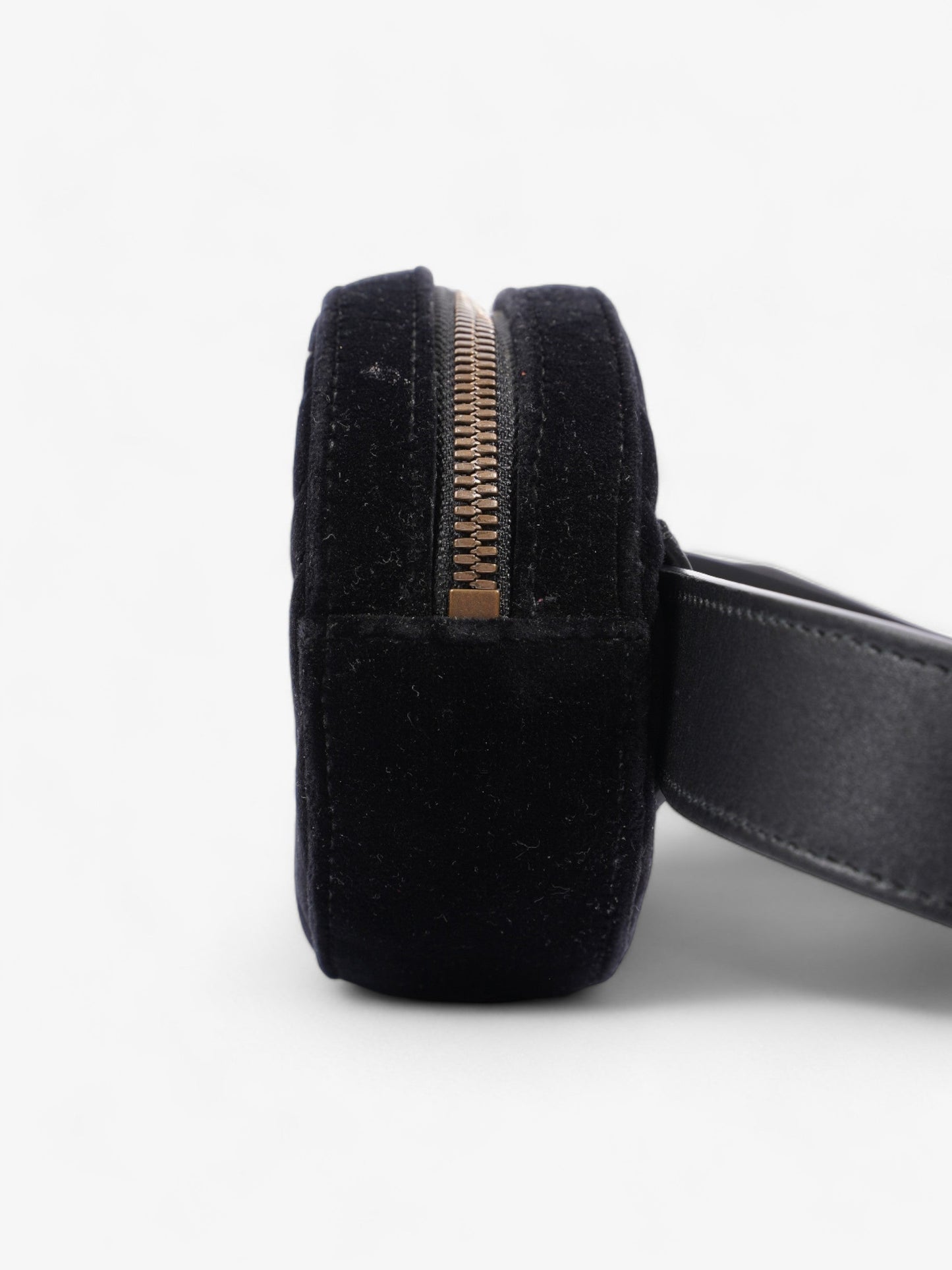 Gucci Marmont Belt Bag Black Velvet