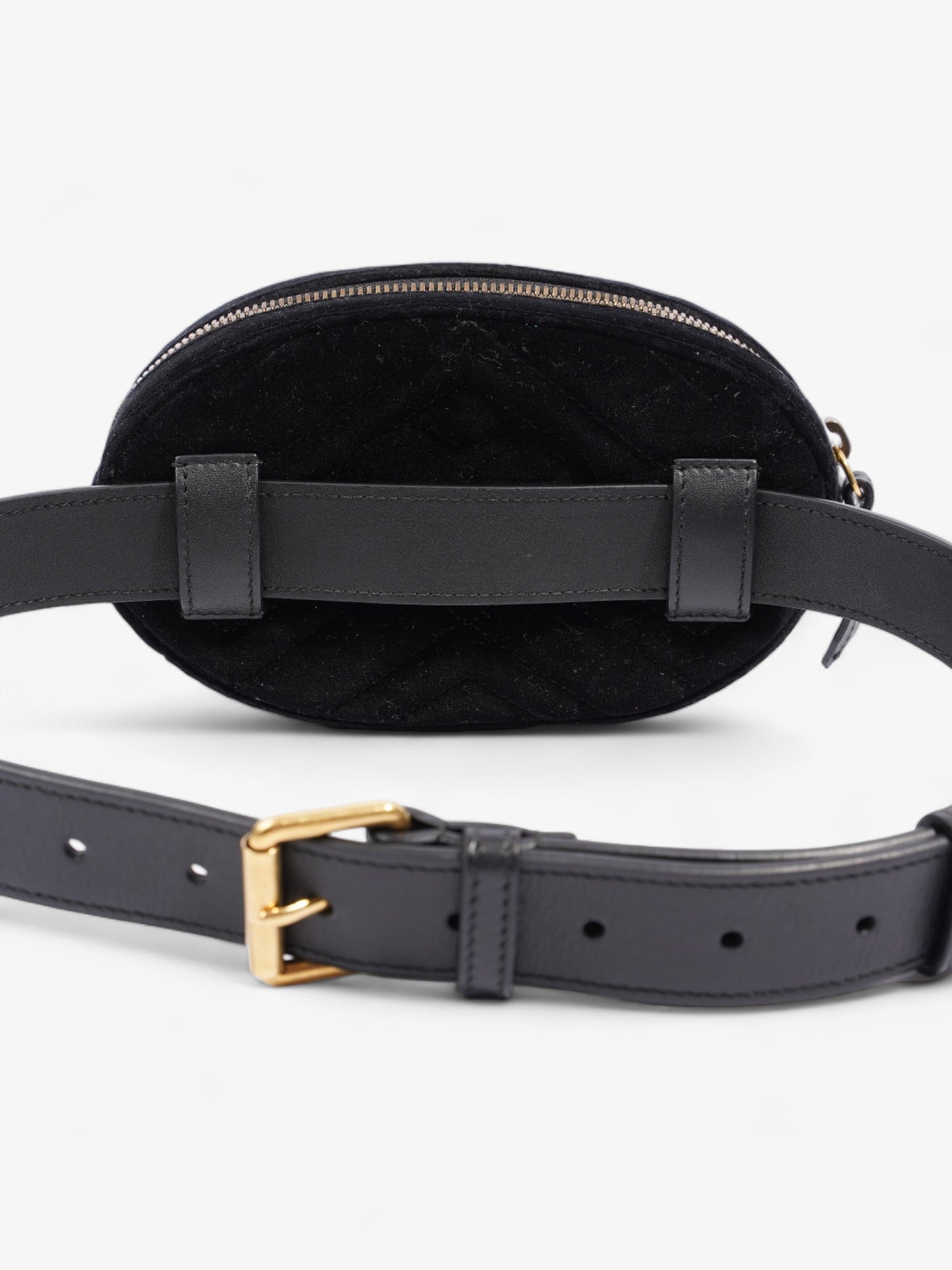 Gucci Marmont Belt Bag Black Velvet