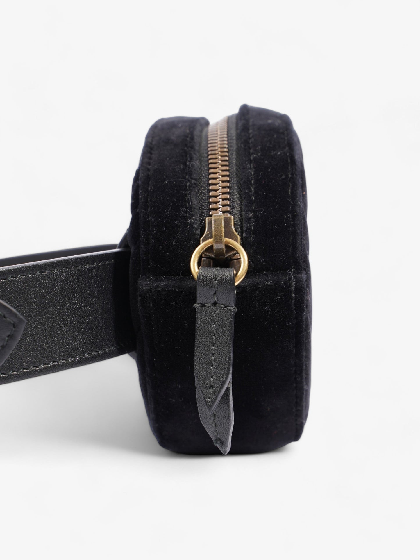 Gucci Marmont Belt Bag Black Velvet