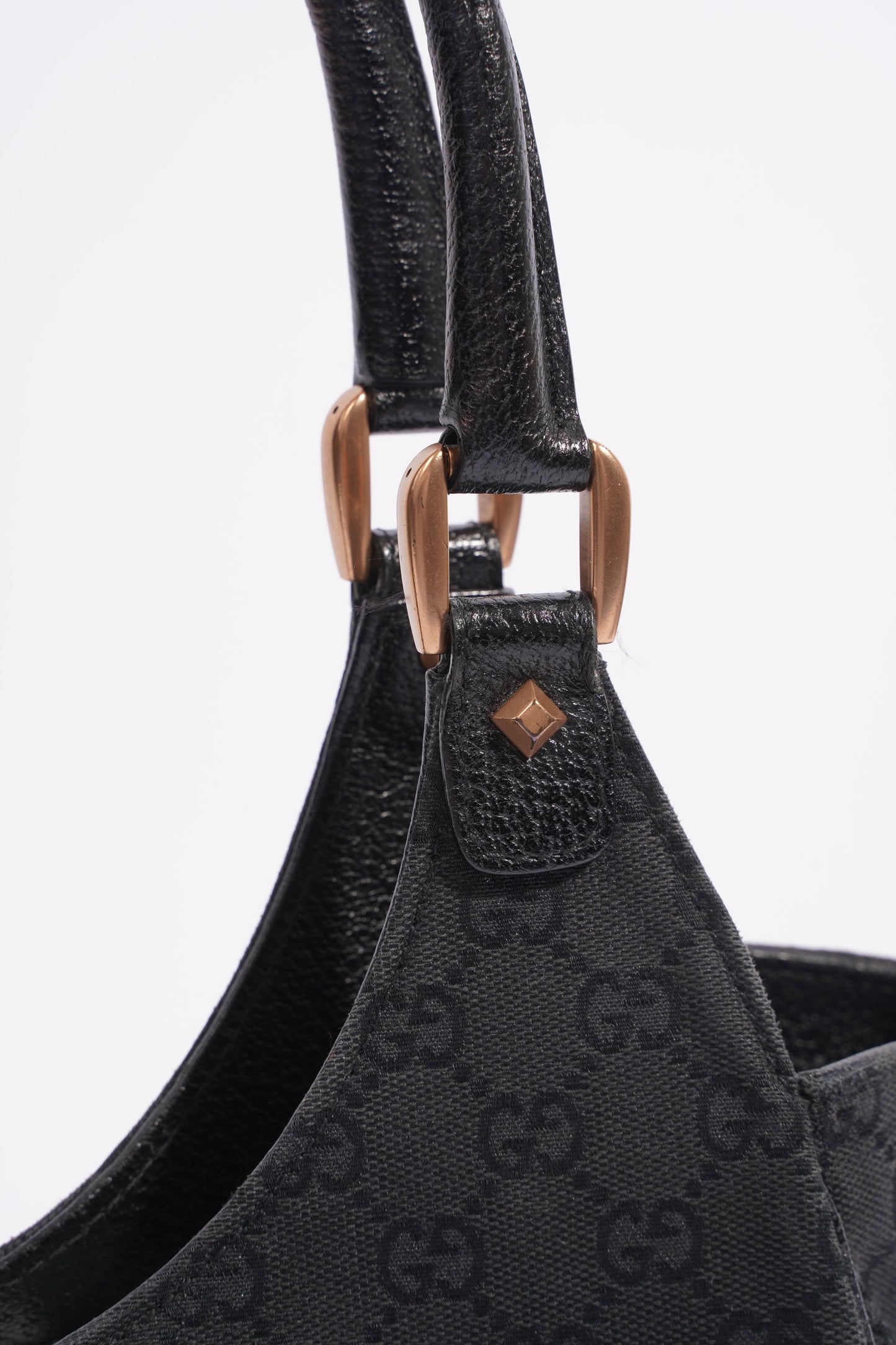Gucci Jackie Black GG Supreme Canvas