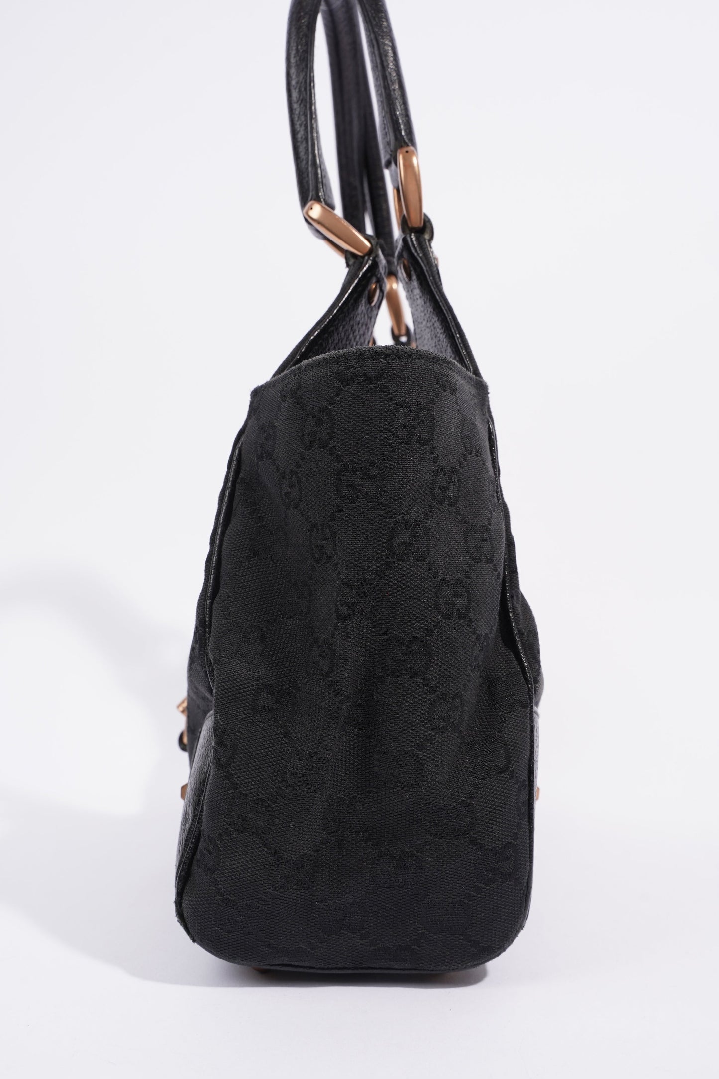 Gucci Jackie Black GG Supreme Canvas