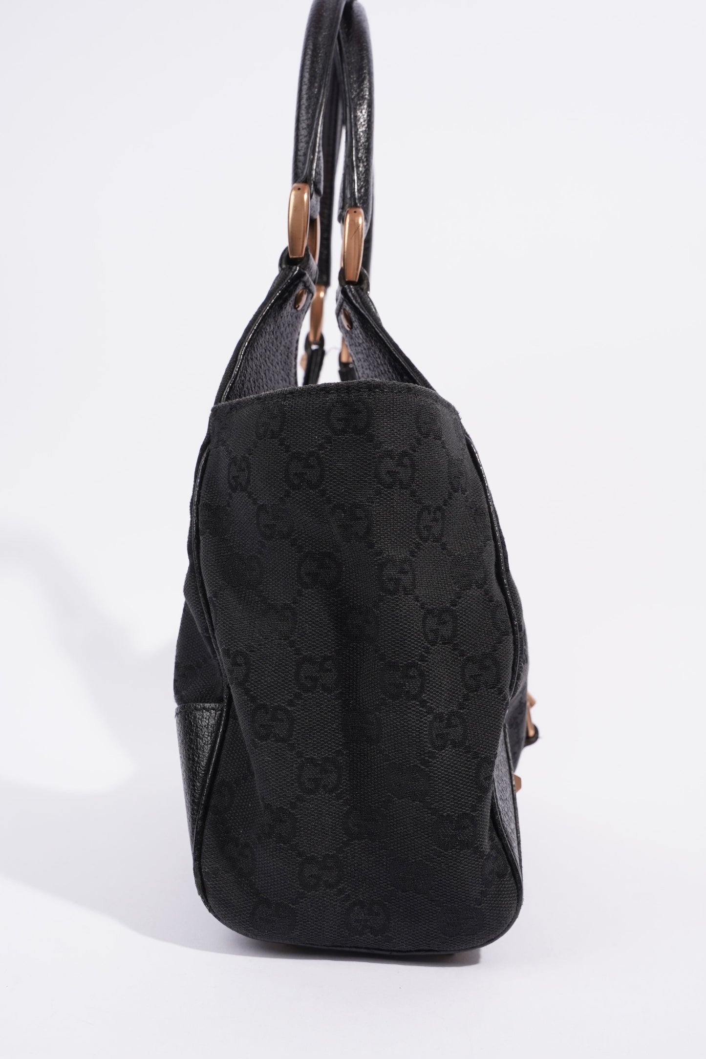 Gucci Jackie Black GG Supreme Canvas
