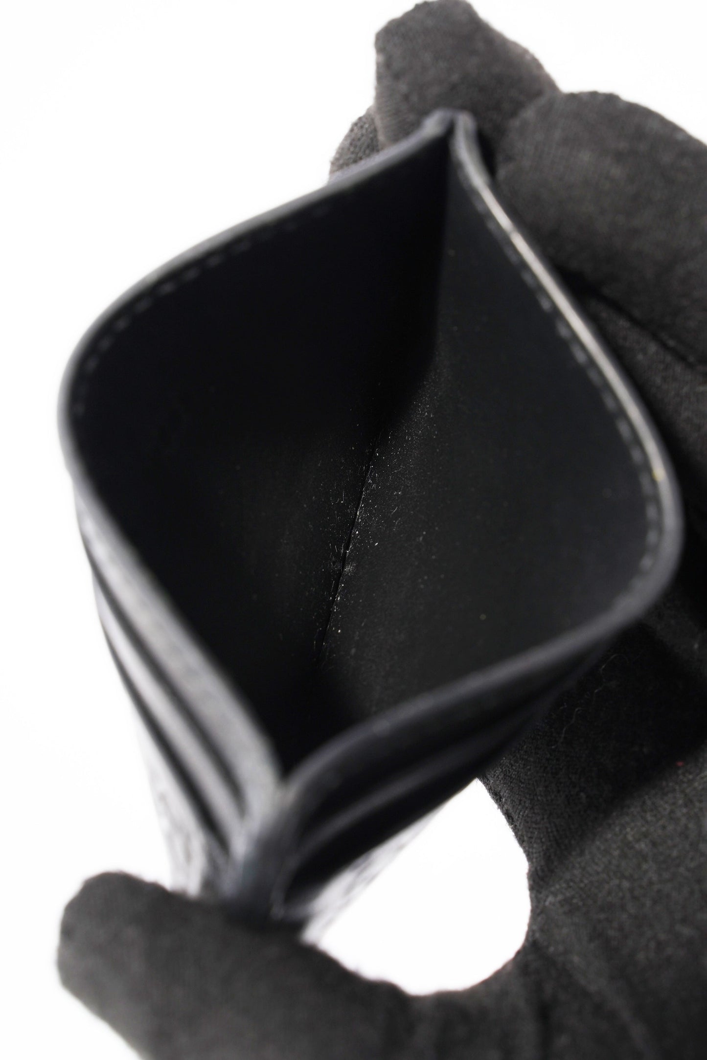 Gucci Card Holder Black Leather