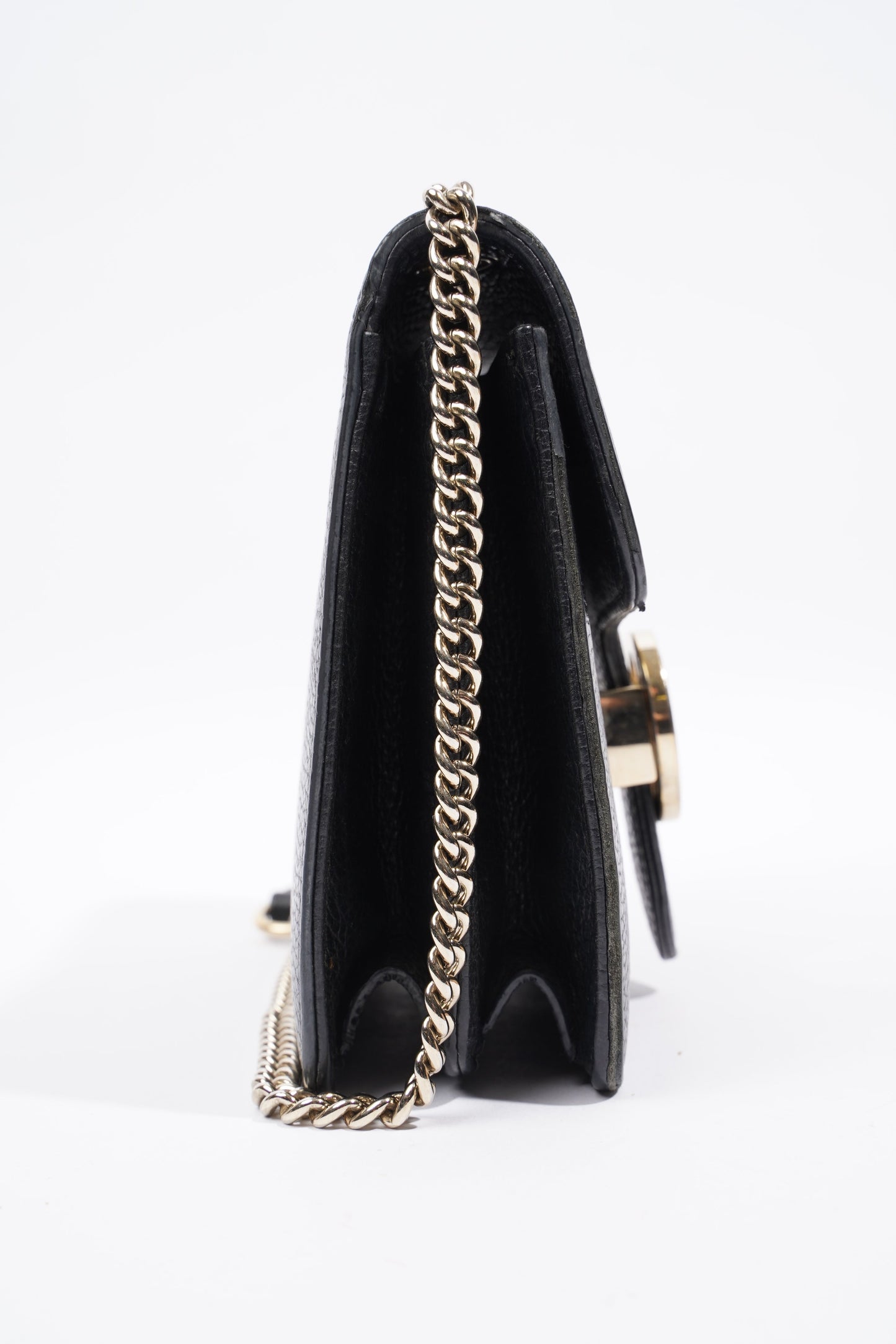 Gucci Interlocking Bag Black Leather Small