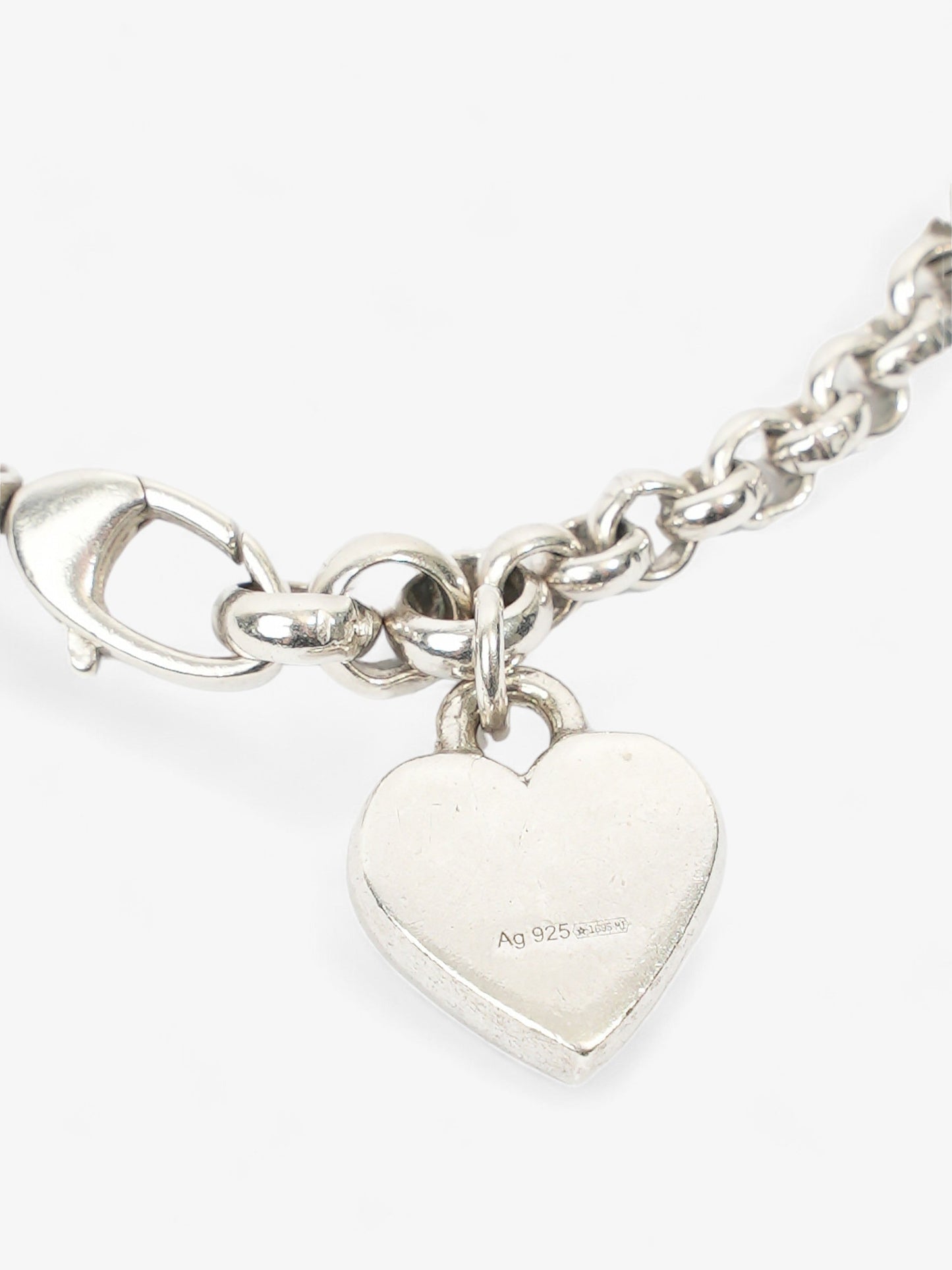 Gucci Trademark Bracelet Silver Silver Sterling