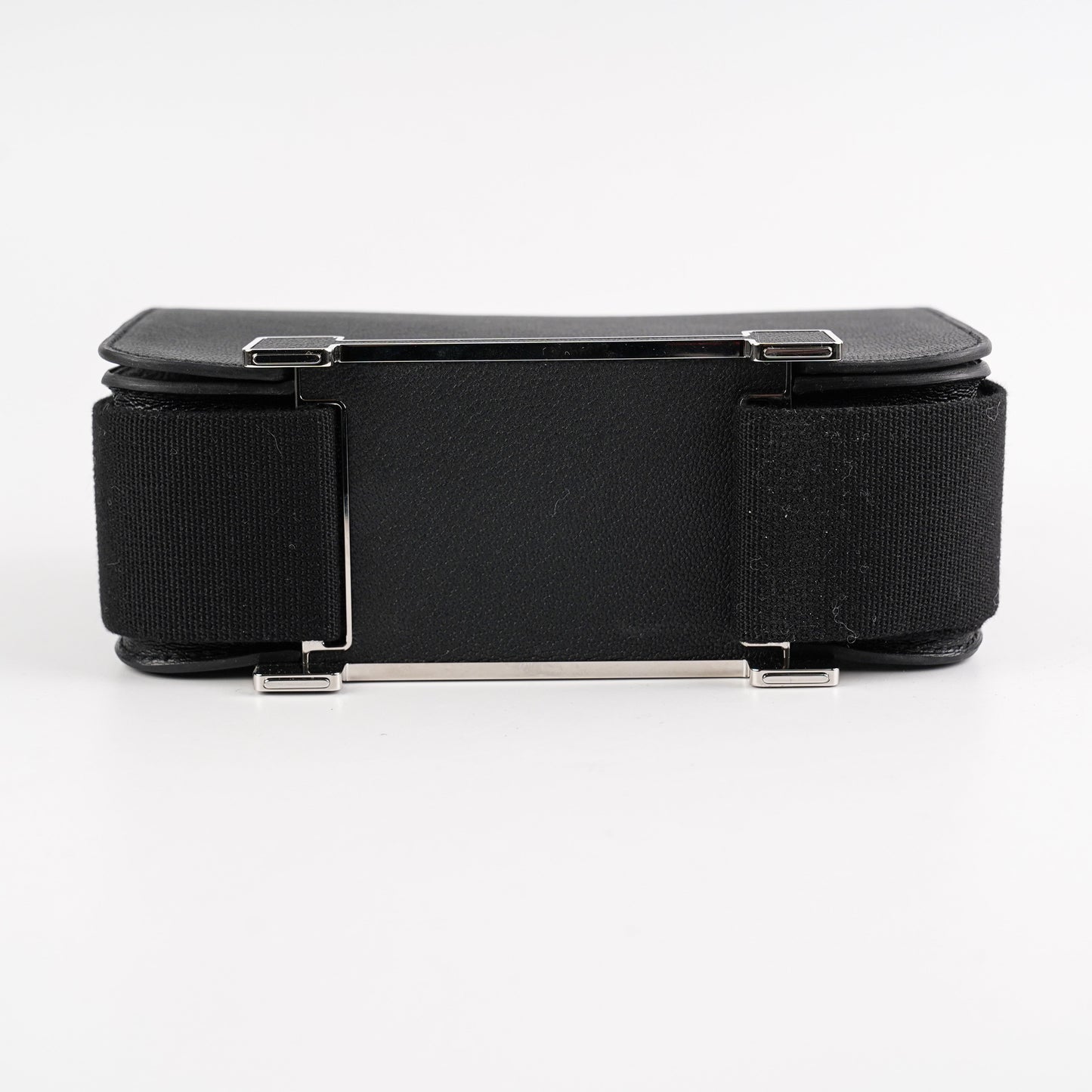 Hermes Geta Chevre Mysore Noir - B Stamp