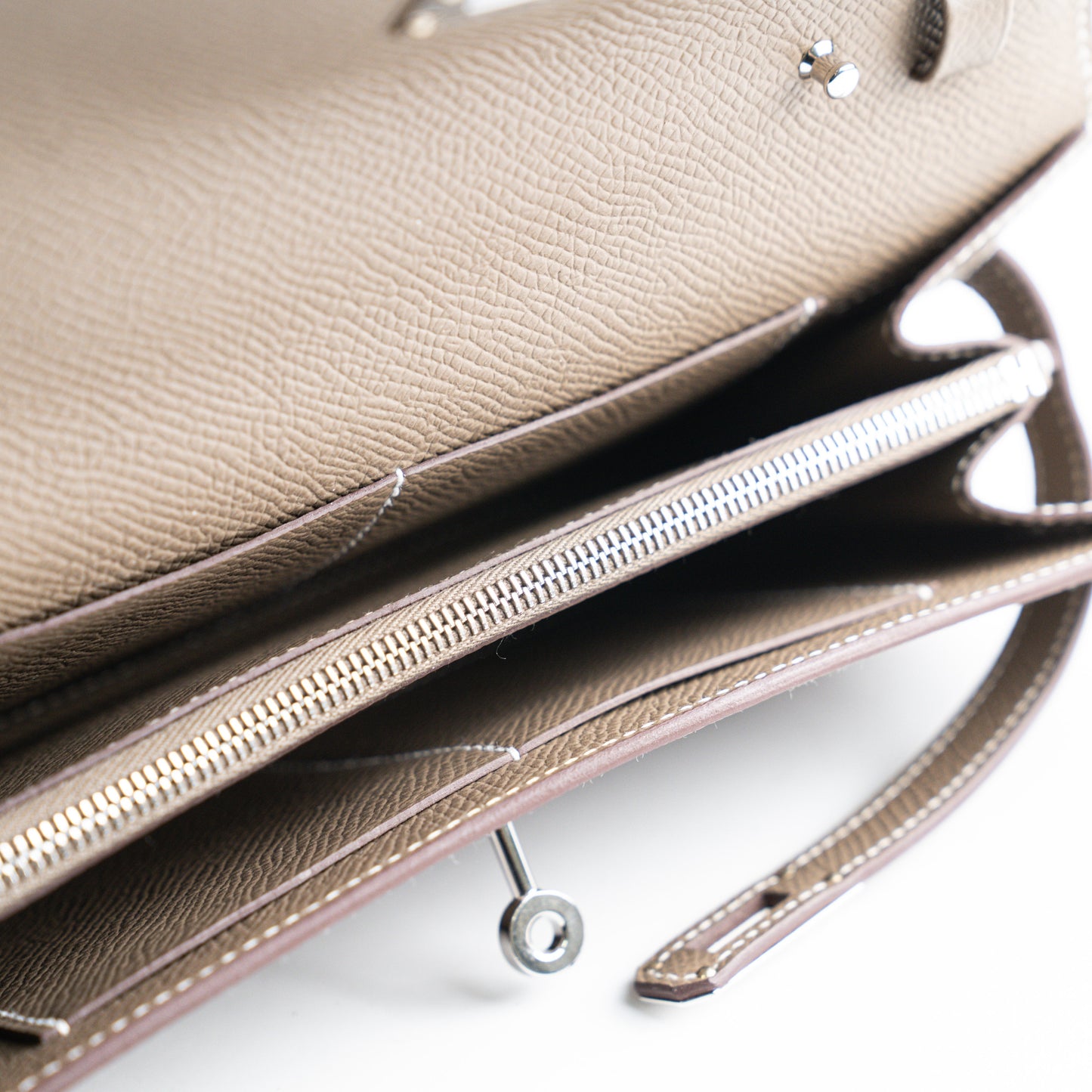 Hermes Kelly To Go Epsom Etoupe