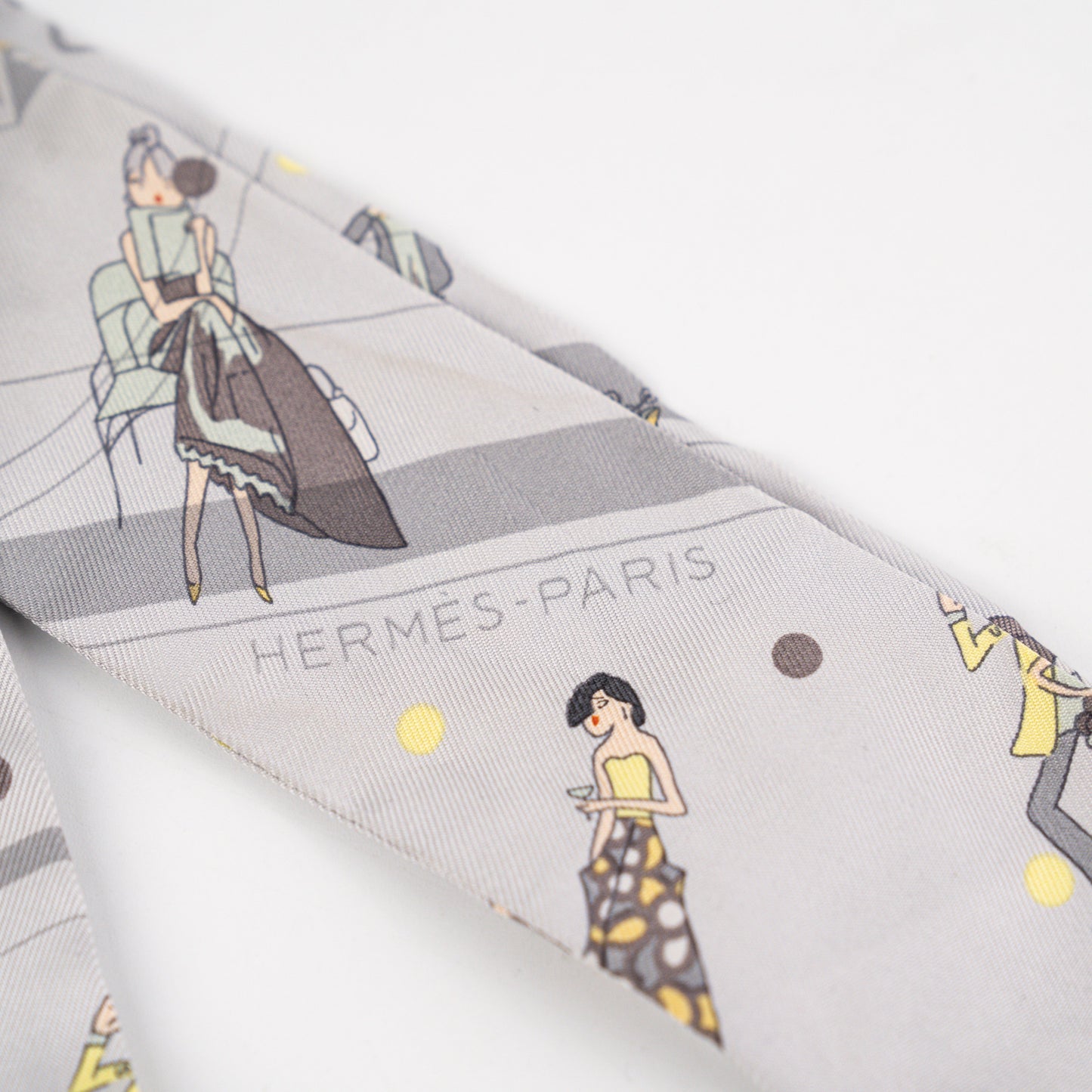 Hermes Twilly  Silver 90cm