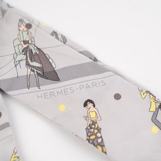 Hermes Twilly  Silver 90cm